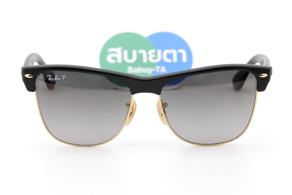 RayBan Oversized Clubmaster RB4175 877/M3 Polarized Lens