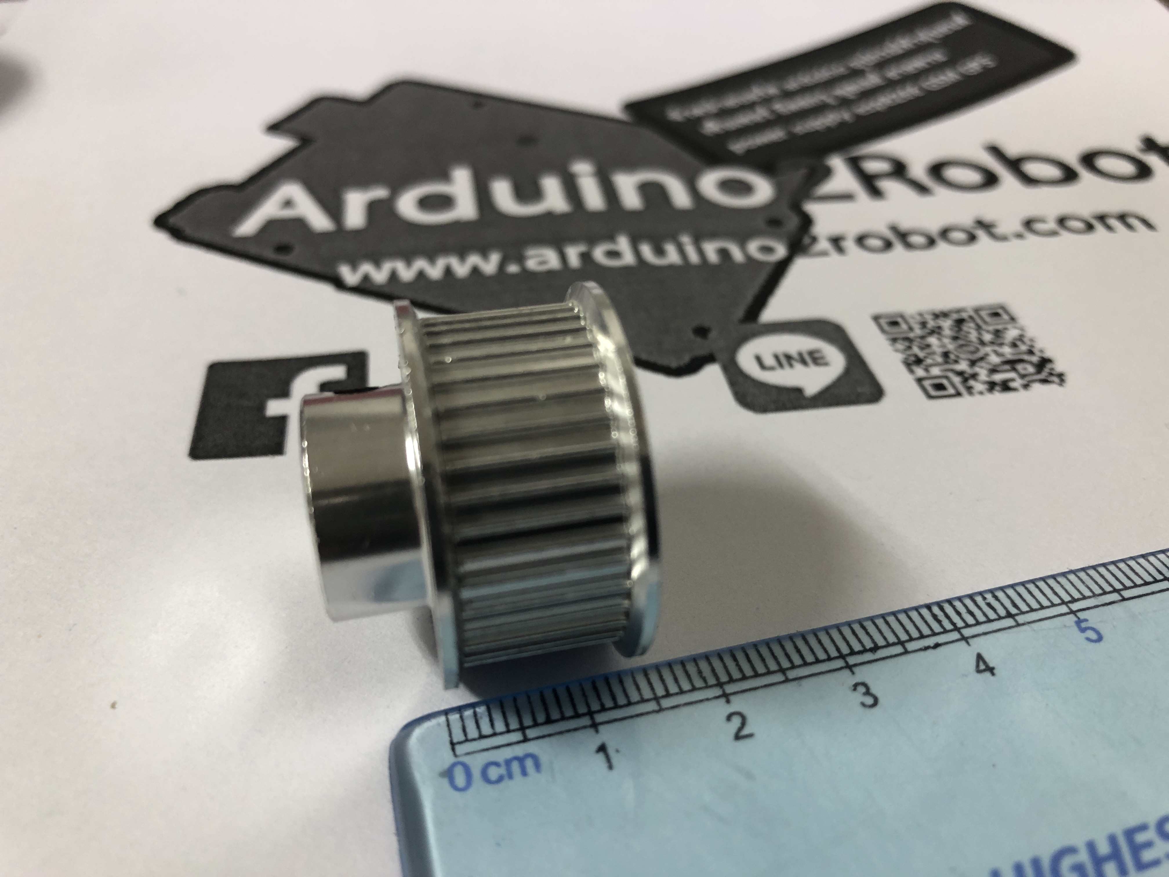 2GT Timing Pulley 40 ฟัน สำหรับสายพานกว้าง 10mm (ใส่แกน 5mm)