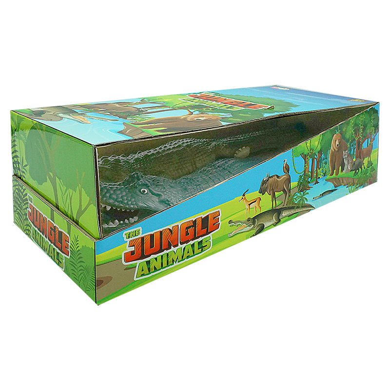 จระเข้เจ้าสมุทร(คละสี) ของเล่นเด็ก ของเล่นเสริมพัฒนาการ ยางบีบ T001-GE020035B0 - 6267993402707