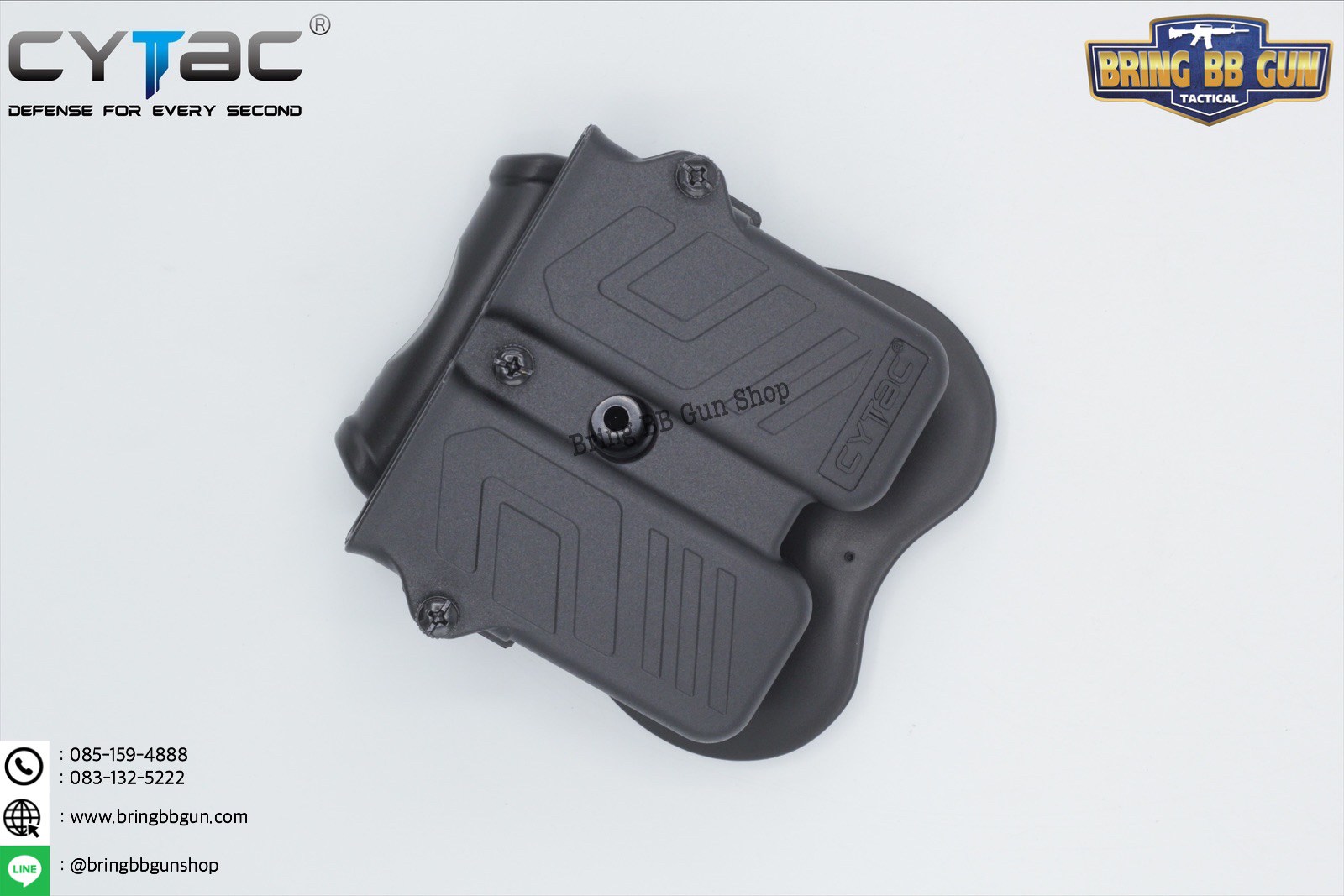 ซองแม็กกาซีนคู่ Universal ยี่ห้อ Cytac (Cytac ซองแม็กกาซีนคู่) (Universal Single Magazine Pouch)