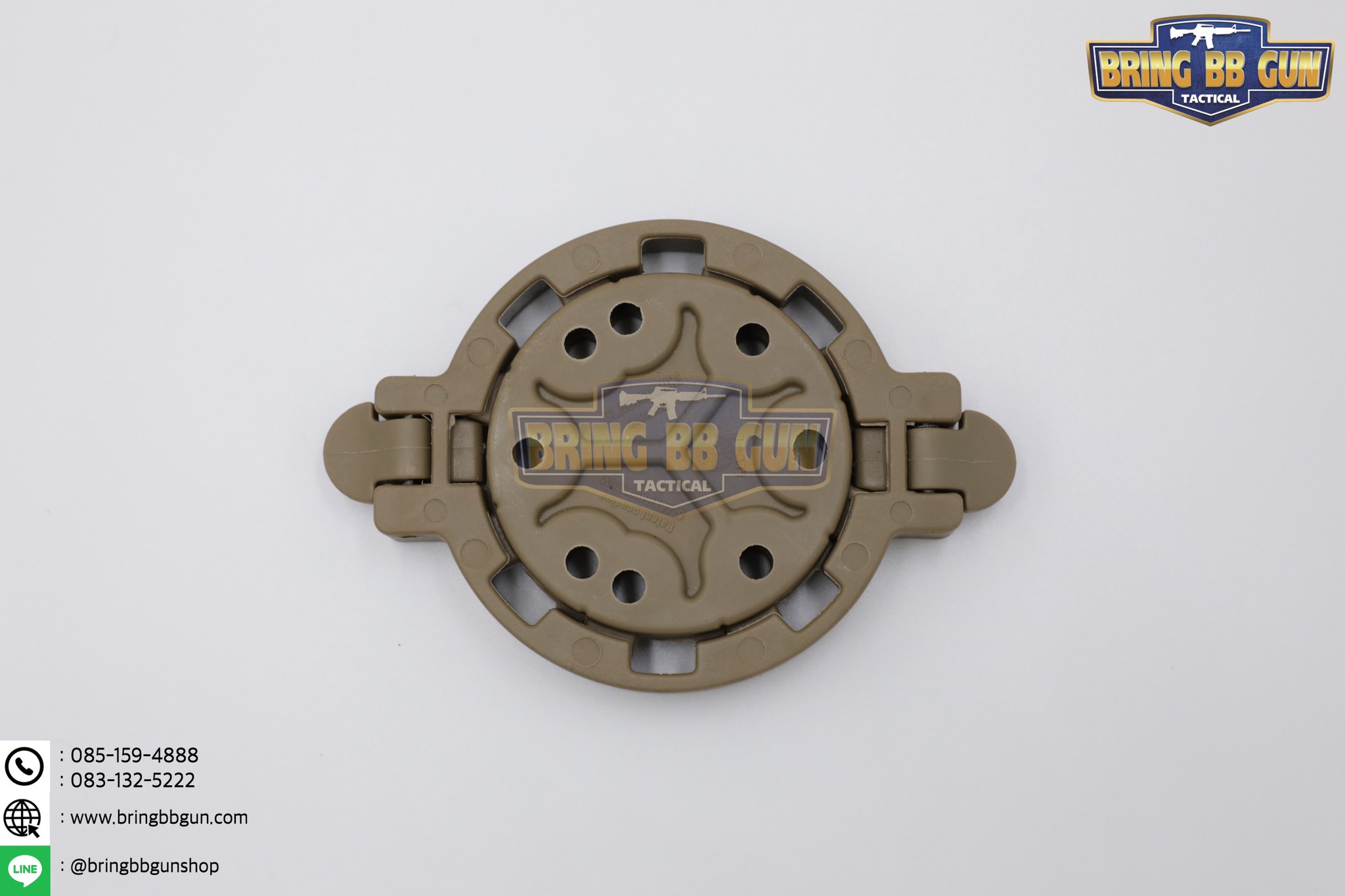 Adapter ปลดไว ทรงBlackhawk (อุปกรณ์ติดเสื้อเวส Blackhawk Quick Disconnect System) (QUICK DISCONNECT SYSTEM) (Q.D.S)