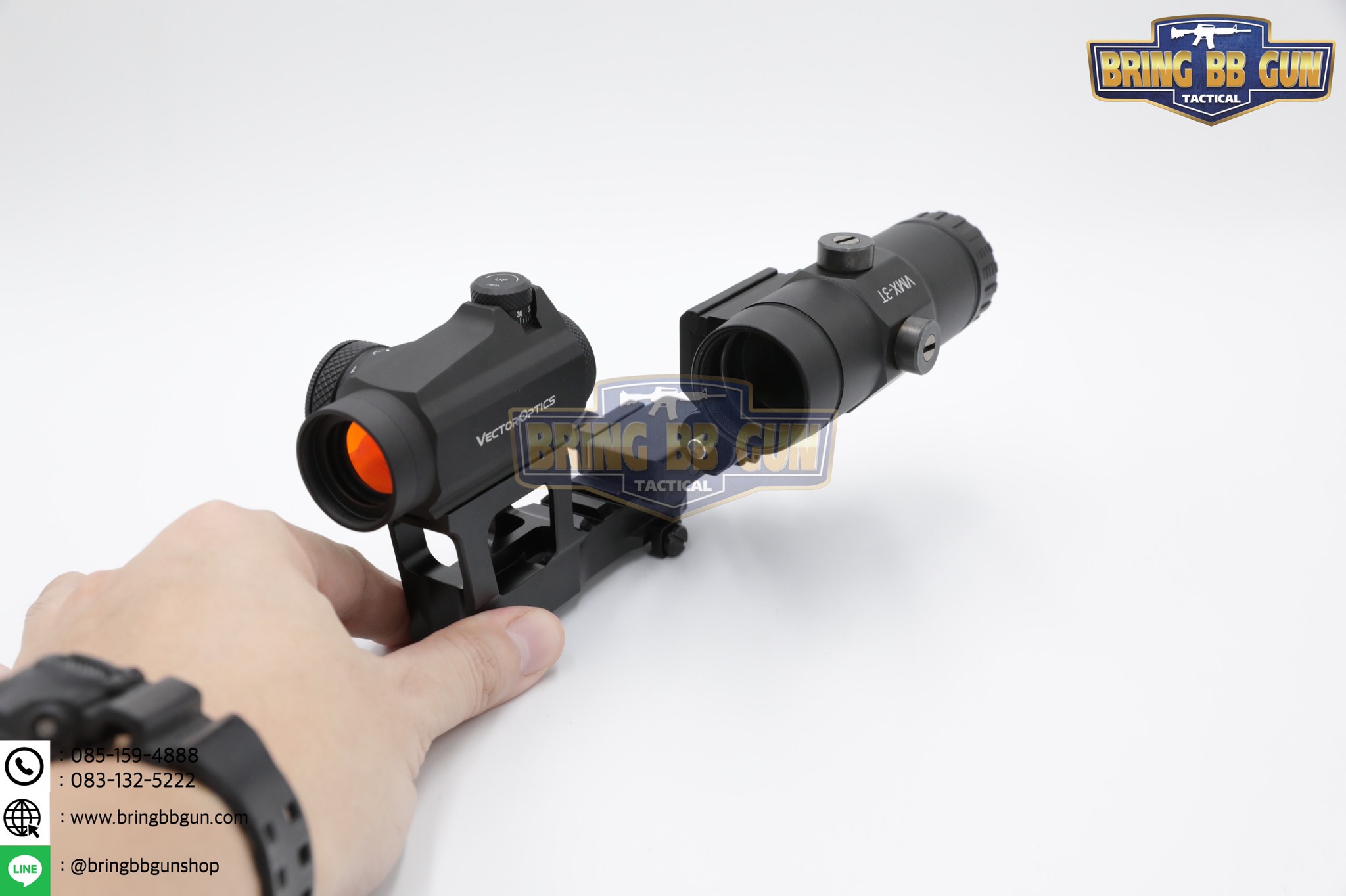 ขายกดอทสูง Aimpoint Micro NVG (Aimpoint Micro NVG High Rise Mount w/ 1913) (Micro NVG High Rise Mount) สำหรับเรดดอท : Aimpoint T1/T2 , Maverick