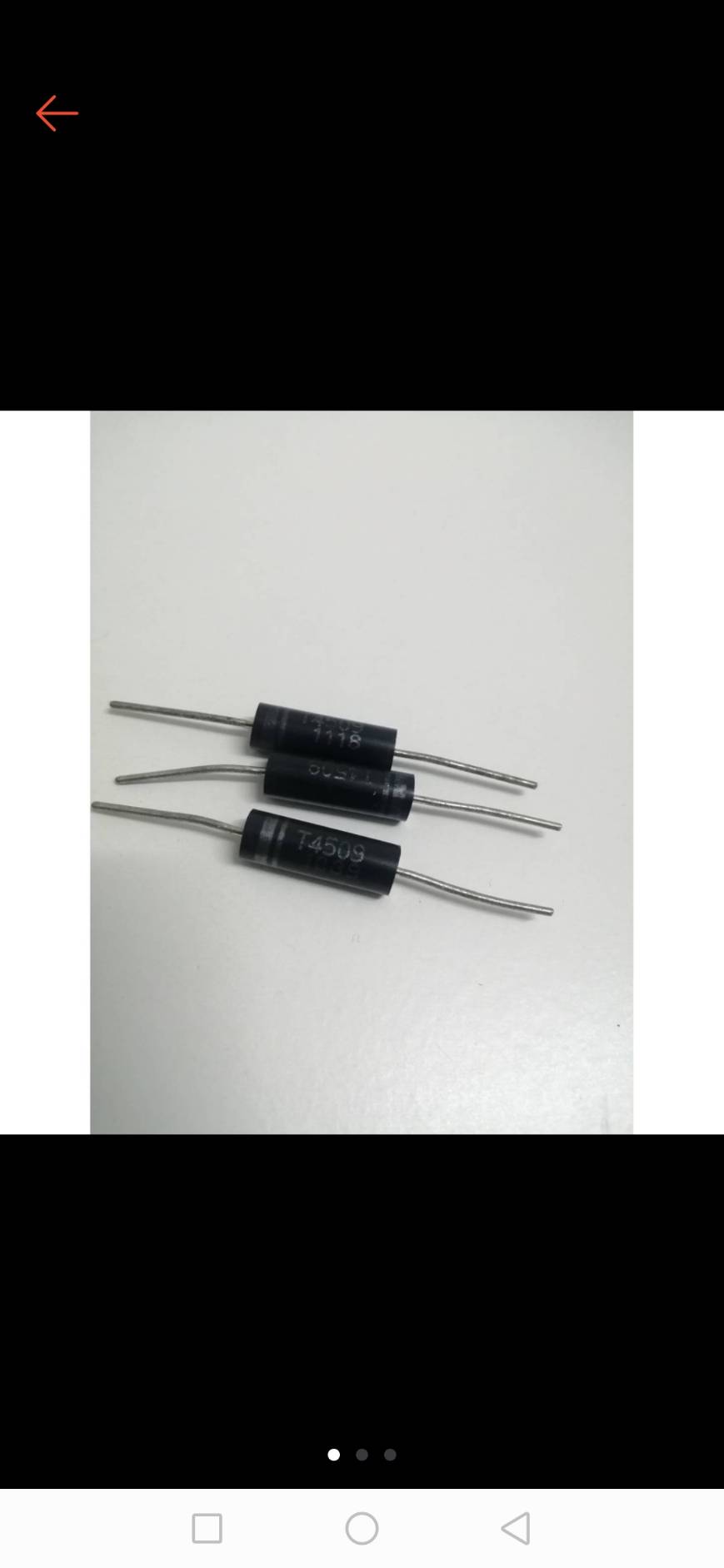 0000174 ไดโอด diode T4509 ไดโอดไฮโวลท์ 450MA 9KV