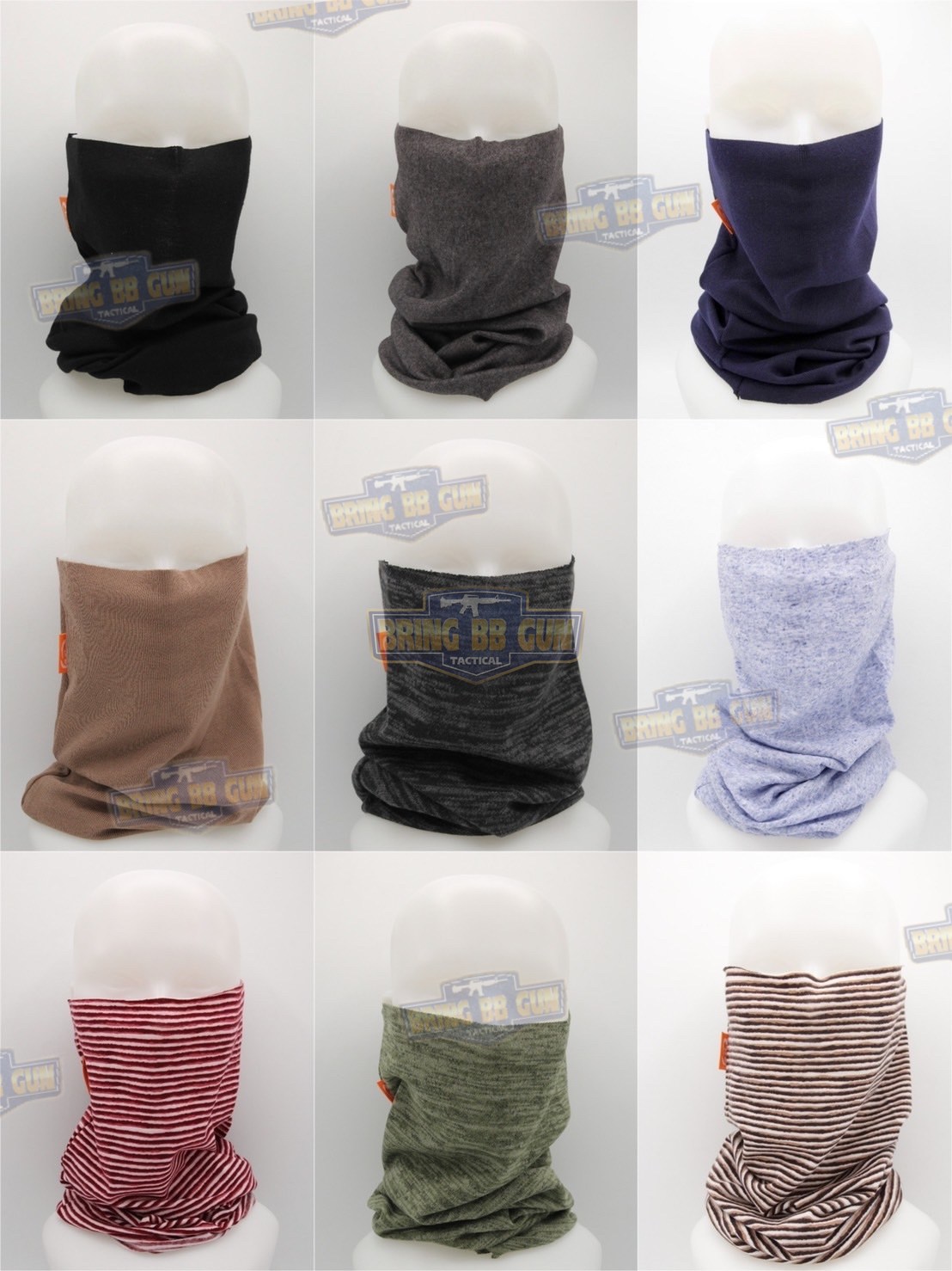 ผ้าบัฟ เนื้อCotton 100% ยี่ห้อ GZL (ผ้าอเนกประสงค์ กันแดด กันฝุ่น)