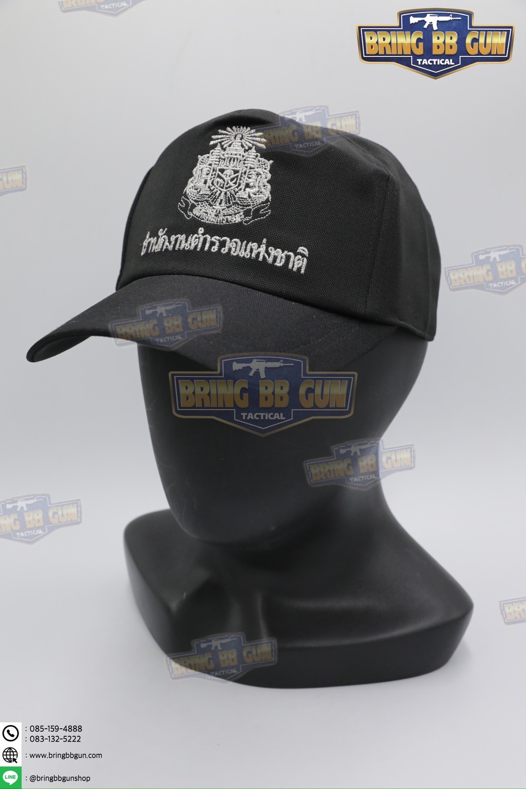 หมวกแก๊ปปักลายหน่วยงานต่าง เกรดพรีเมี่ยม (Version 2) Cap