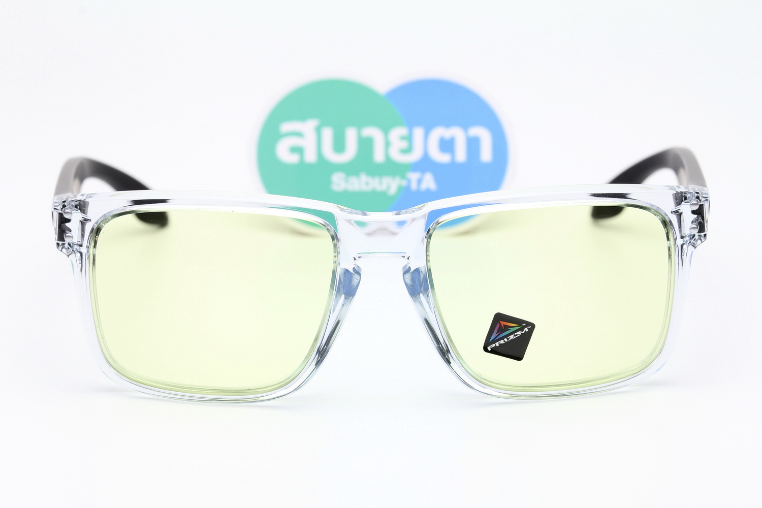 Oakley HOLBROOK Clear/Prizm Gaming SKU#OO9244-63 (ASIA FIT)