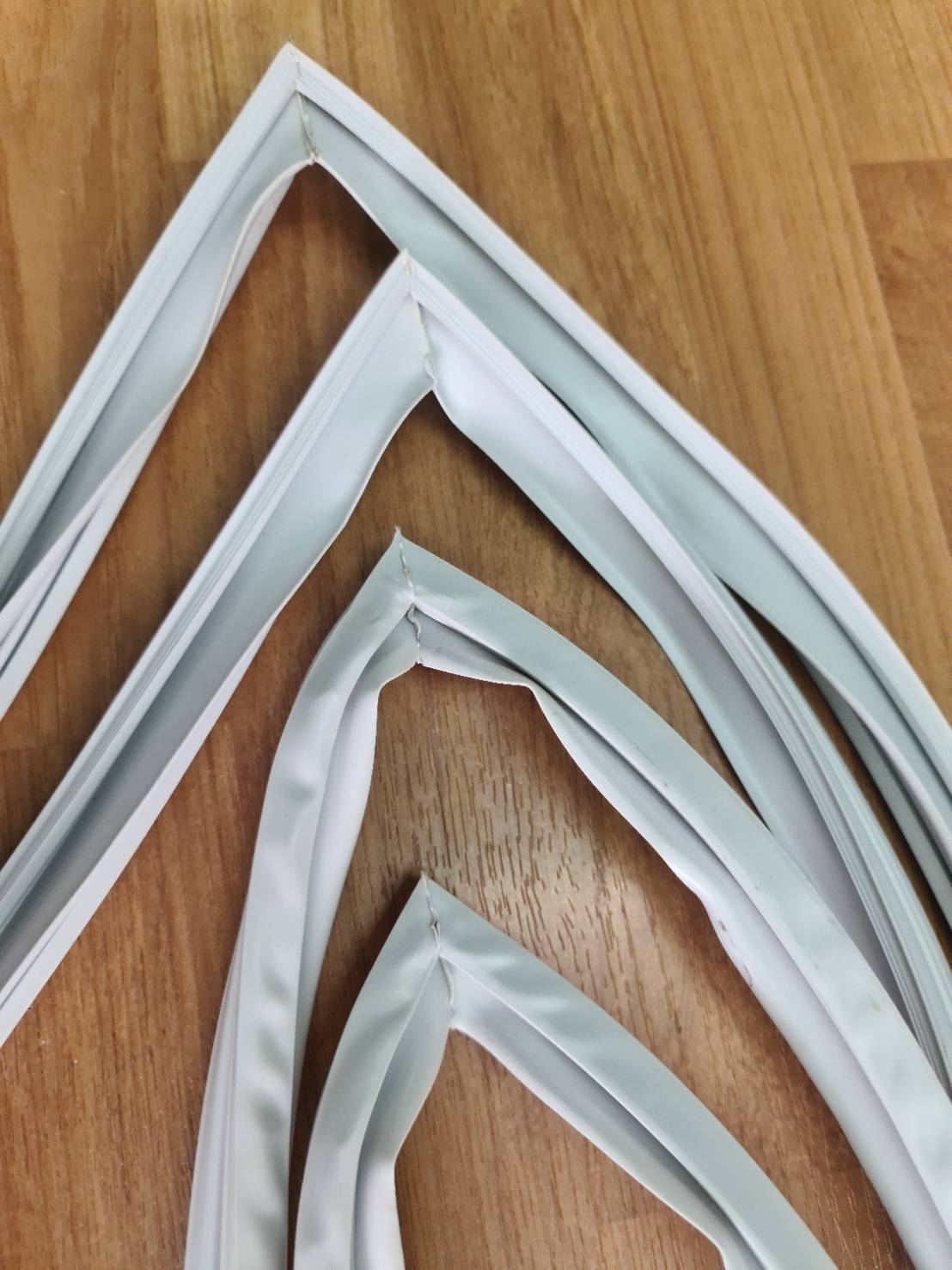 0000843 ชุด ขอบยาง ประตู ตู้เย็น Sharp ชาร์ป รุ่น SJ-D48H ยางขอบประตูตู้เย็น ขอบยางประตู ตู้เย็น 2 ประตู