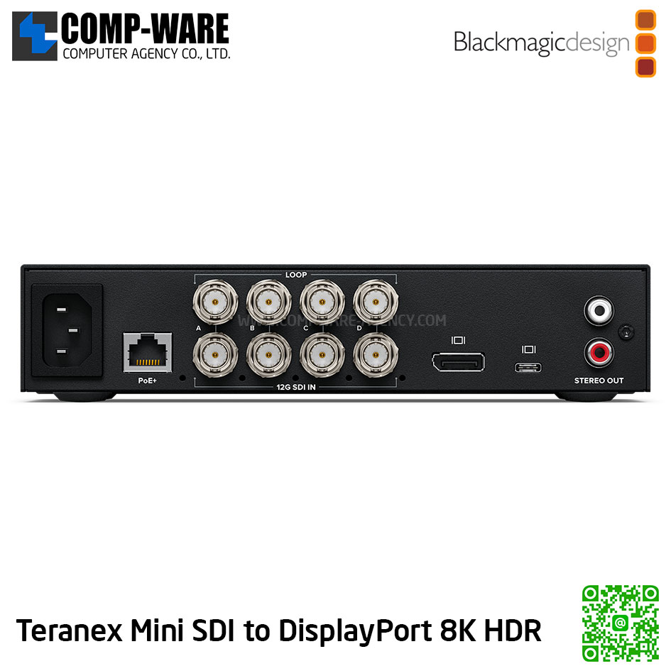 Blackmagic Teranex Mini SDI to DisplayPort 8K HDR