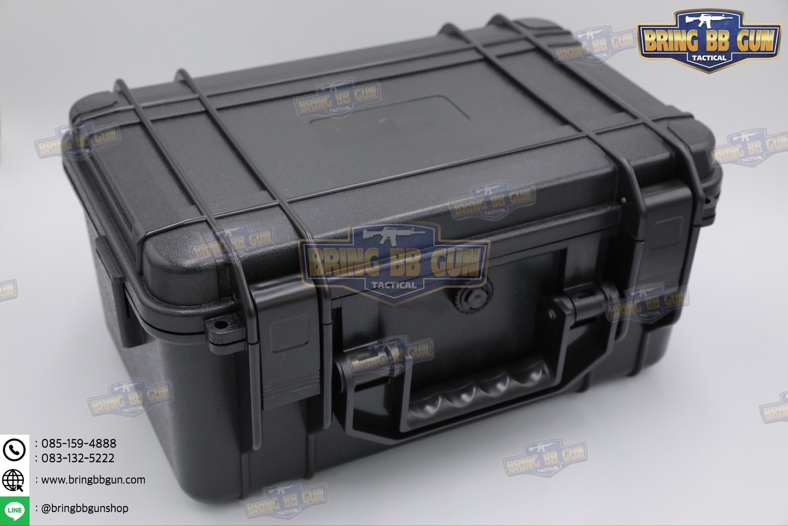 เคสกันกระแทรก B302 (กล่องปืนสั้น B302) (กล่องกันกระแทก) (เคสกันกระแทก) (เคสปืนสั้น) (Lockable Pistol Case) (Light Weight Case)