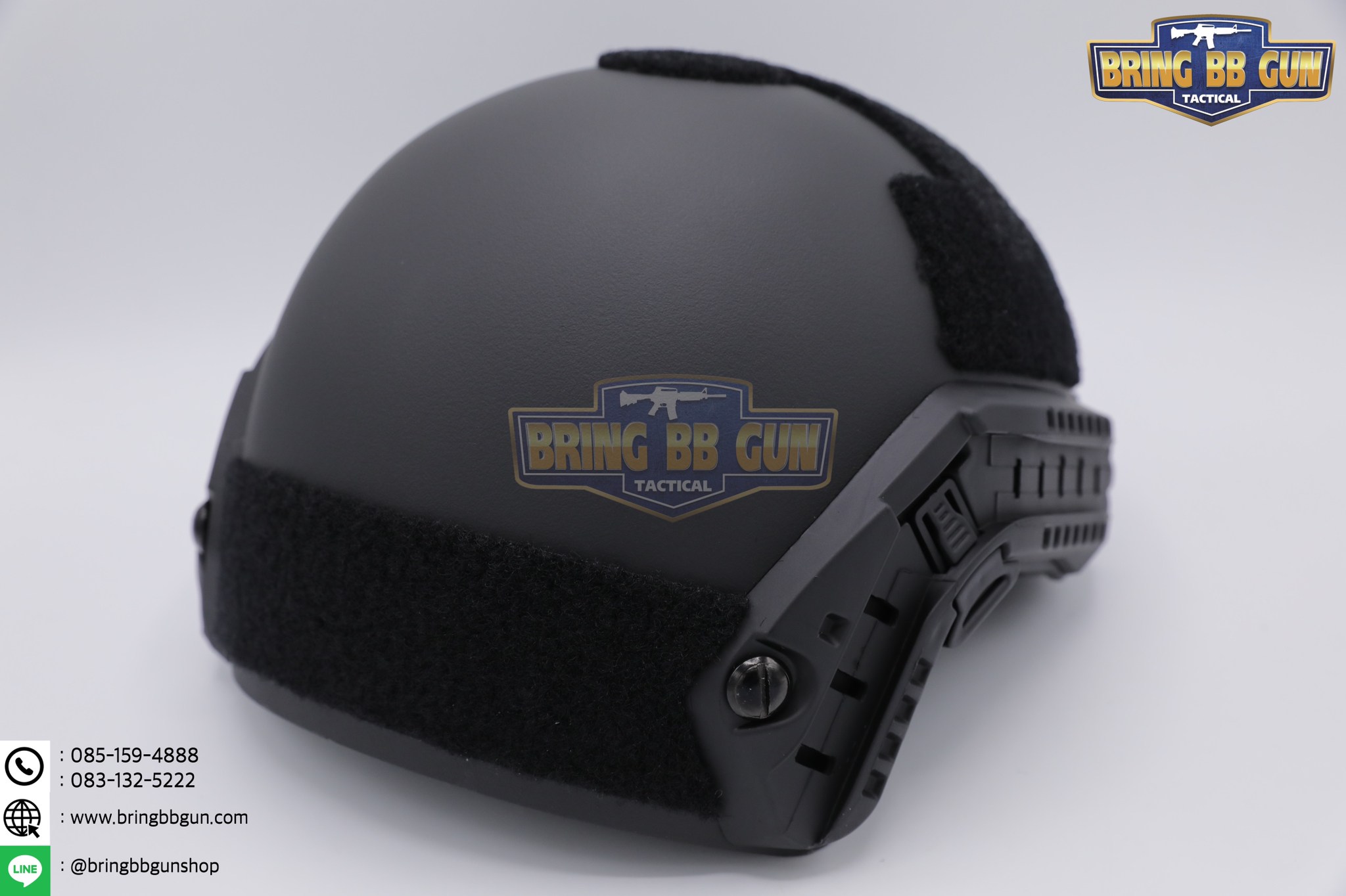 หมวก Fast (หมวกฟาส) (Fast Helmet MH type) รุ่น Strandard Version No holes