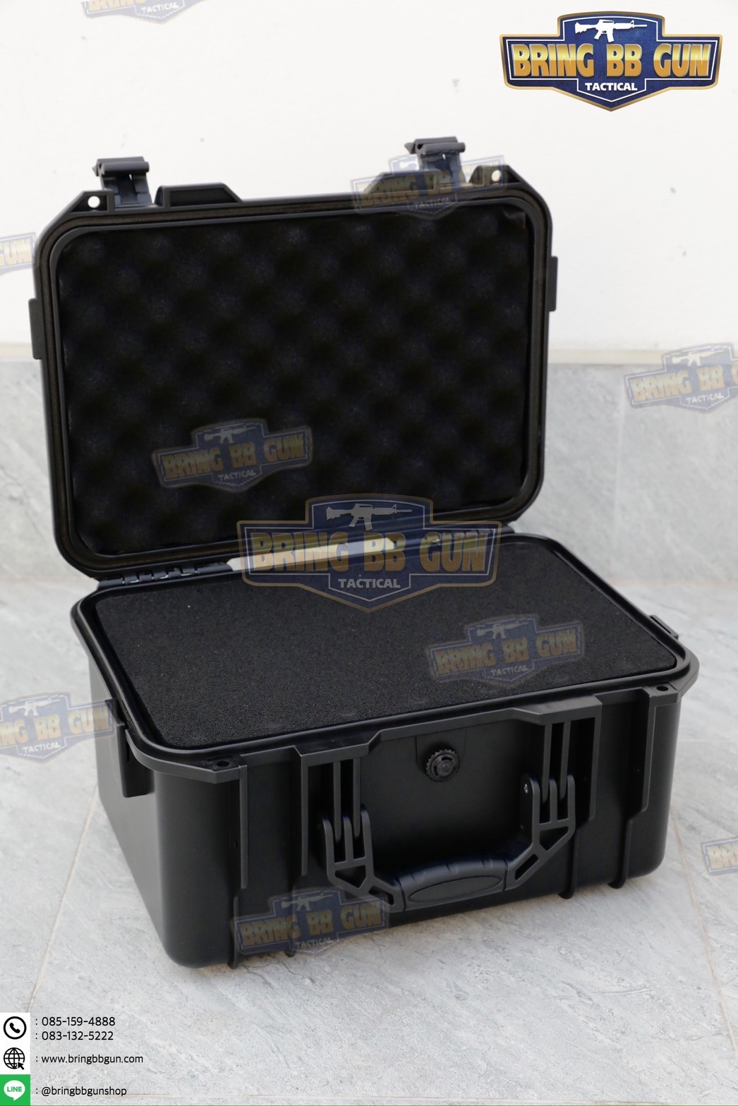 เคสกันกระแทรก B7325 (กล่องปืนสั้น B7325) (กล่องกันกระแทก) (เคสกันกระแทก) (เคสปืนสั้น) (Lockable Pistol Case) (Light Weight Case)