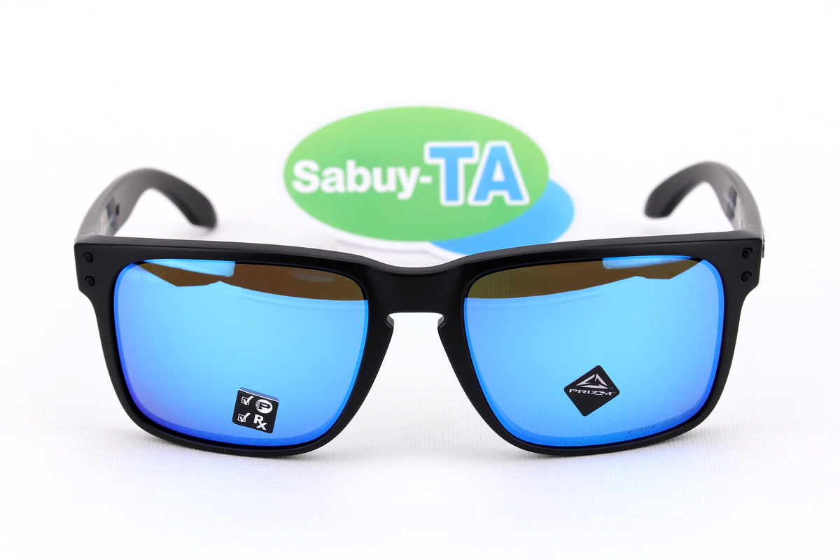 Oakley HOLBROOK XL Matte Black/Prizm Sapphire Polarized SKU#OO9417-21
