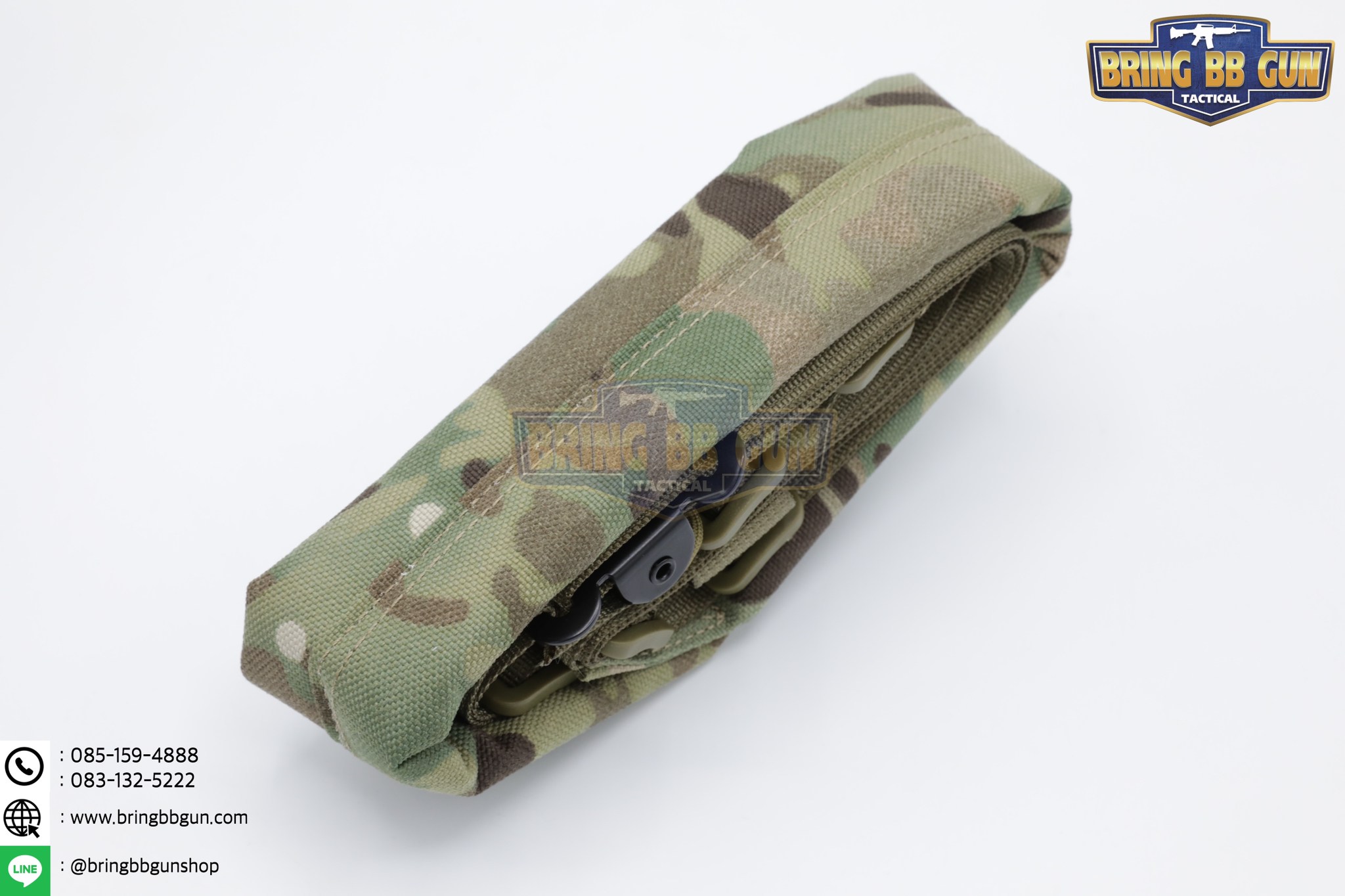 สายสะพายปืน รุ่น สายรองบ่า (Adjustable dual point tactical function rope) (สายสะพาย Viking MK2 Padded Sling)