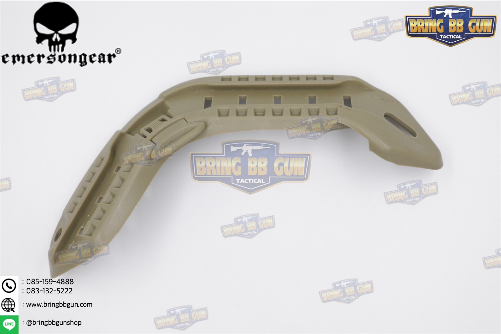 รางข้างหมวก Mich2000 ยี่ห้อ Emerson (EmersonGear ACH-MICH ARC Helmet Mount)