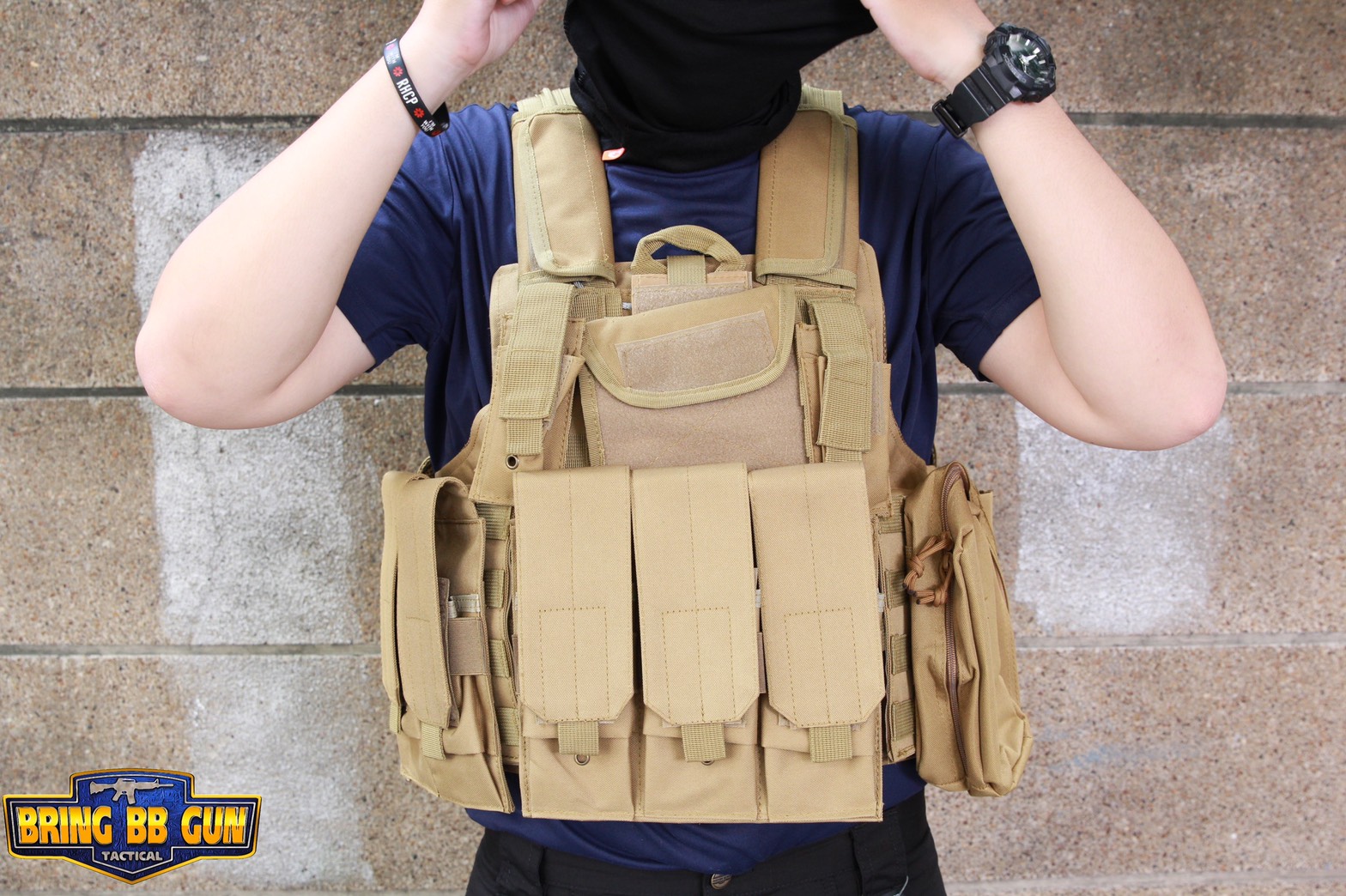 เสื้อเวส รุ่นไซราส (Tactical Vest C.I.R.A.S.)