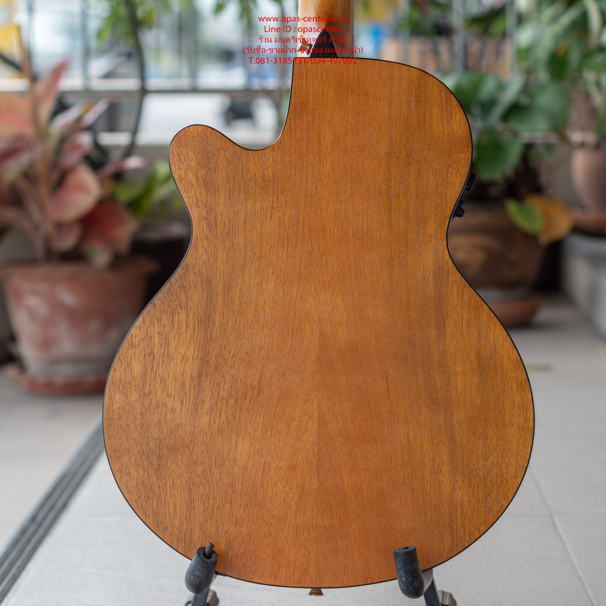 **ขายแล้ว**กีต้าร์โปร่งเว้าไฟฟ้า Mantic GT-1ACE 40 นิ้ว ทรง OM คอเว้า สีไม้ ไม้แองเกิลแมนสปรูซ/เชอร์รี่วู้ด มีเครื่องตั้งสายในตัว ของใหม่