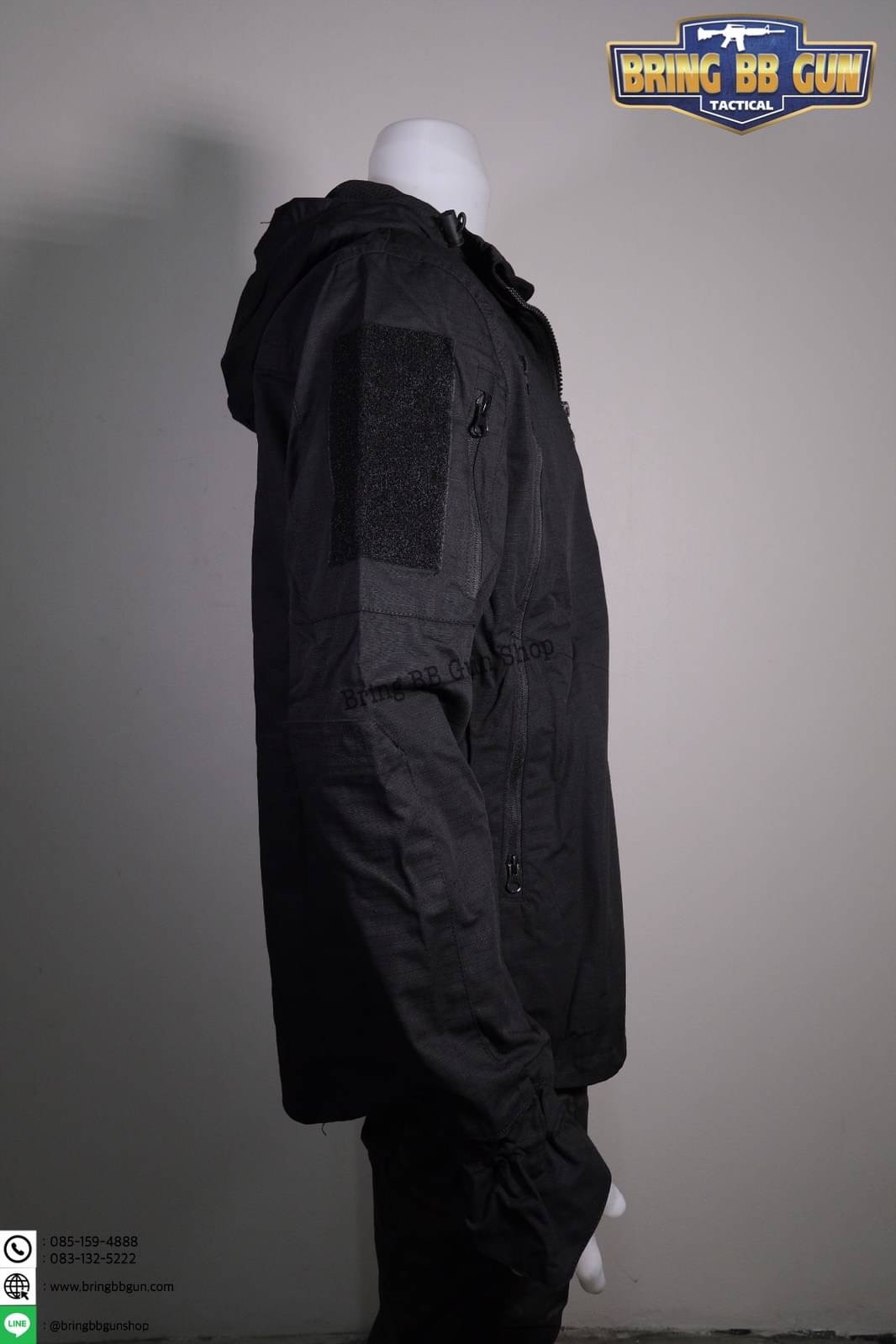 เสื้อกันหนาวมีฮู้ด ยี่ห้อ War Chief รุ่นผ้า2ชั้น (เสื้อ Jacket)