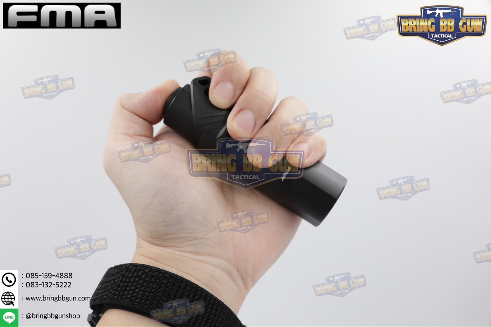 ไฟฉาย ยี่ห้อ FMA ทรง Cloud Defensive MCH-HC Micro (หลอดLED) (FMA MCH-EDC Flashlight) (MCH Handhelds) (Mission Configurable Handheld) #ไฟฉายมือถือ #ไฟฉายพกพา