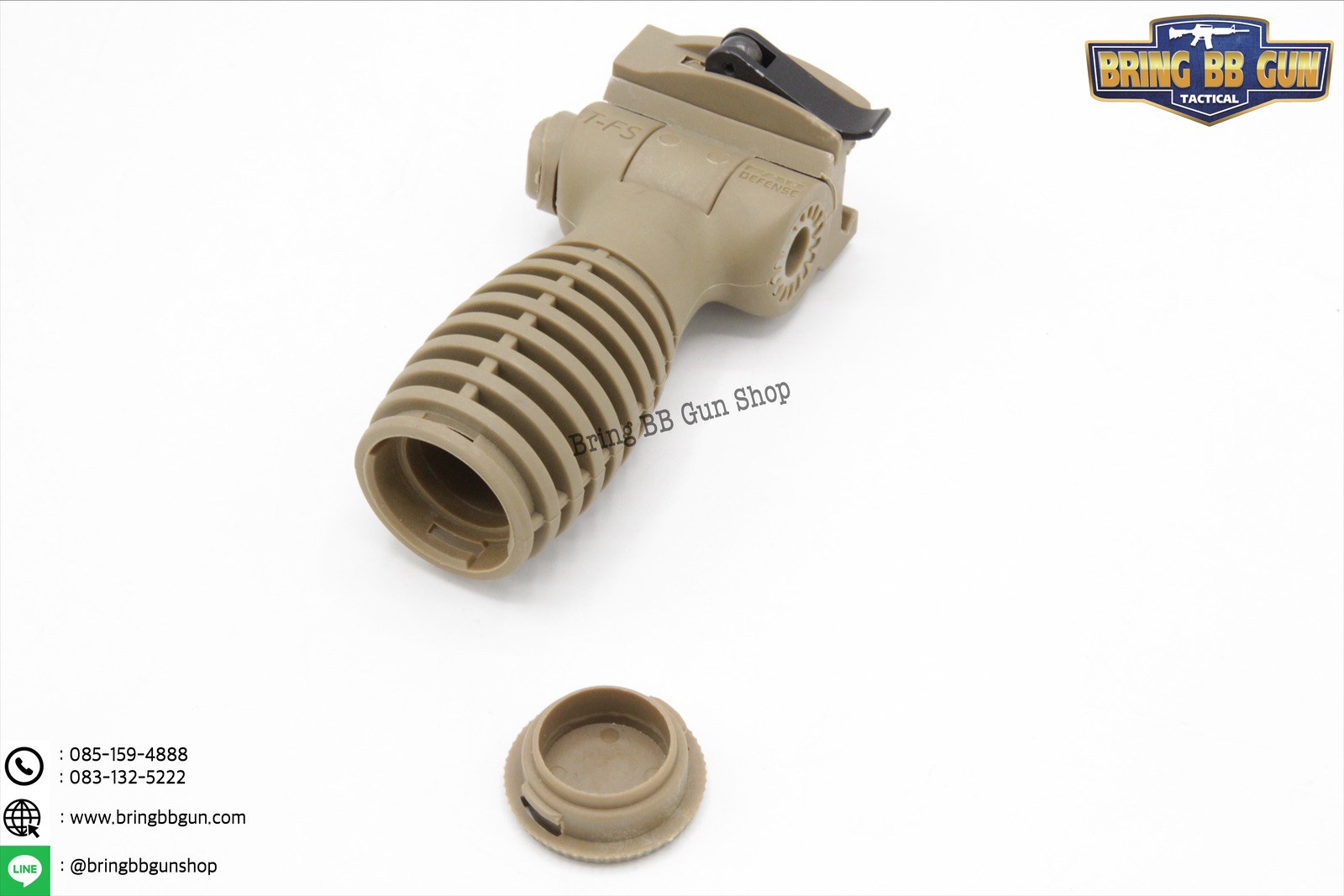 กริ๊ปมือหน้า ยี่ห้อFAB Defense รุ่นT-FS (กริ๊ปมือพับซ้าย-ขวาปลดไว)