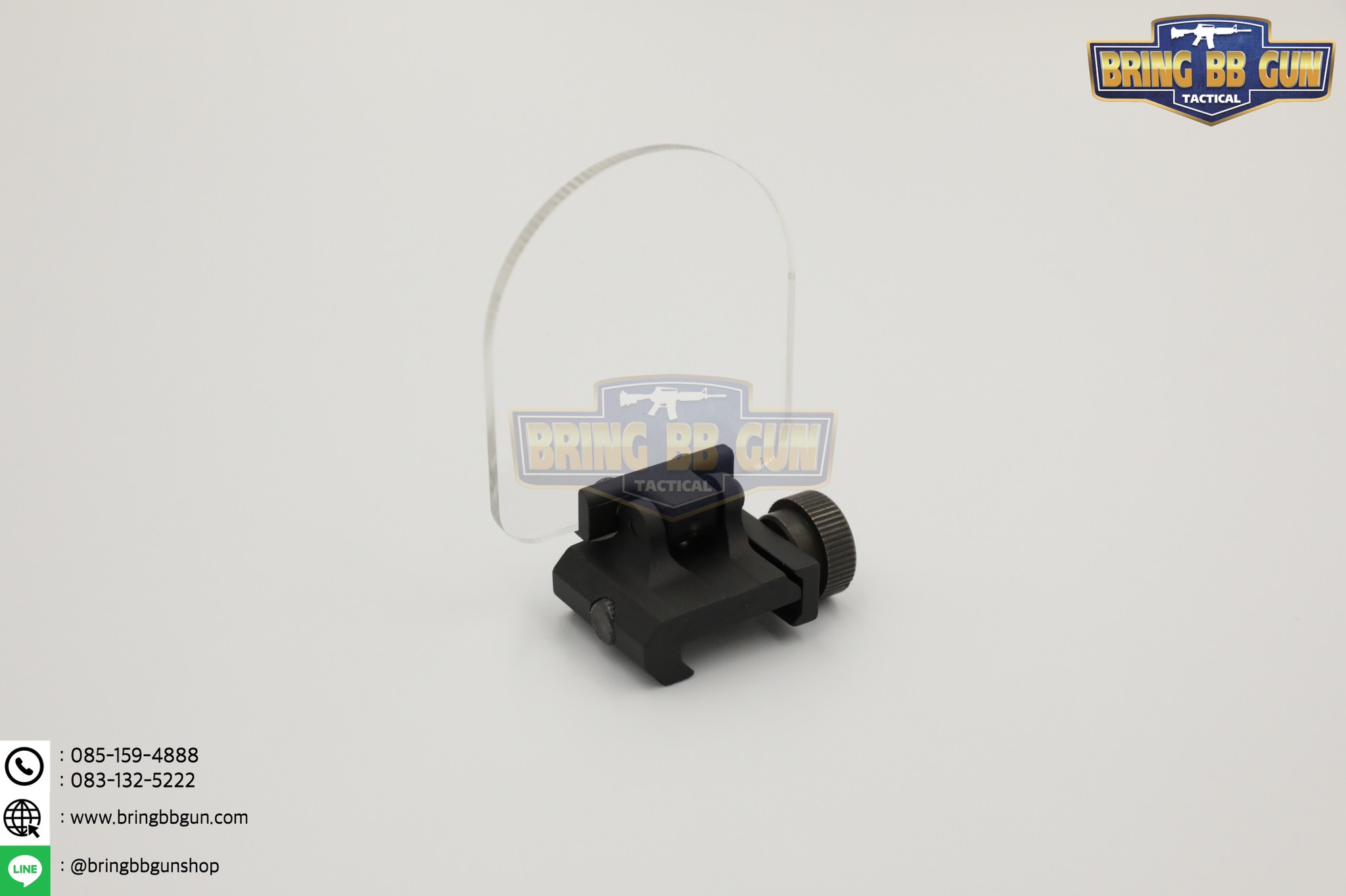 แผ่นอะคริลิคกันดอทแตก แบบจับราง20mm.