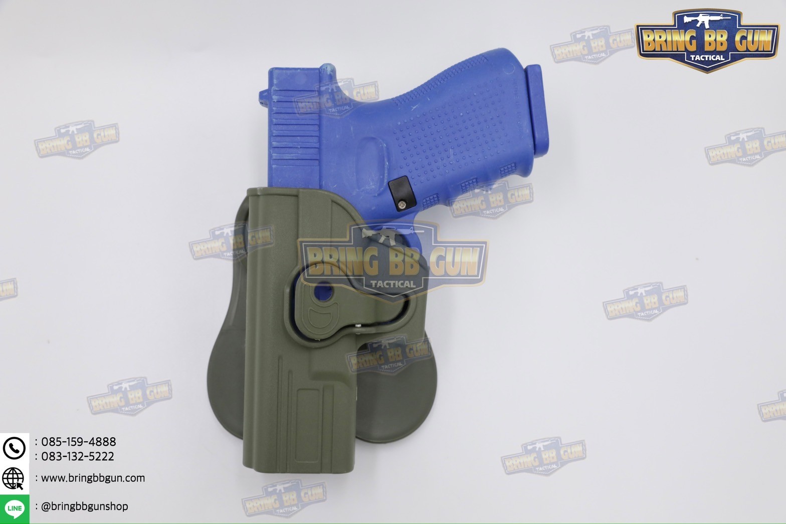 ซองปืนพกนอก ปลดนิ้วชี้ CT รุ่น Glock 19