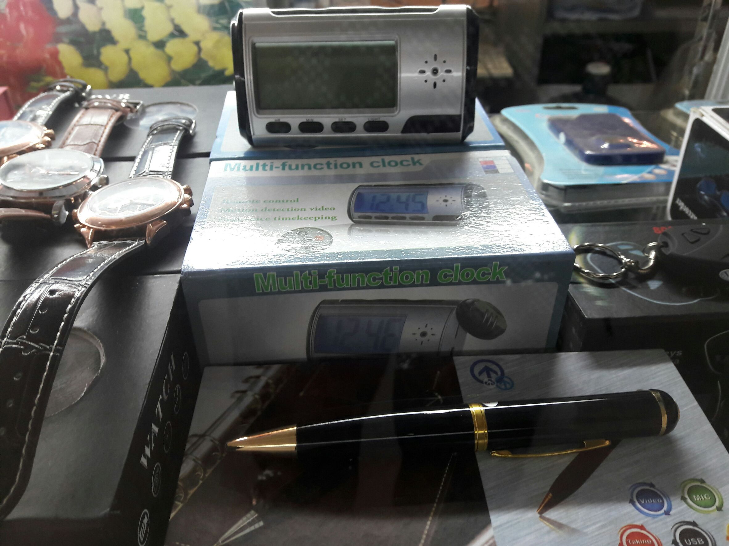 กล้องนาฬิกาปลุก แถมเมม 32GB Spy Clock Alarm