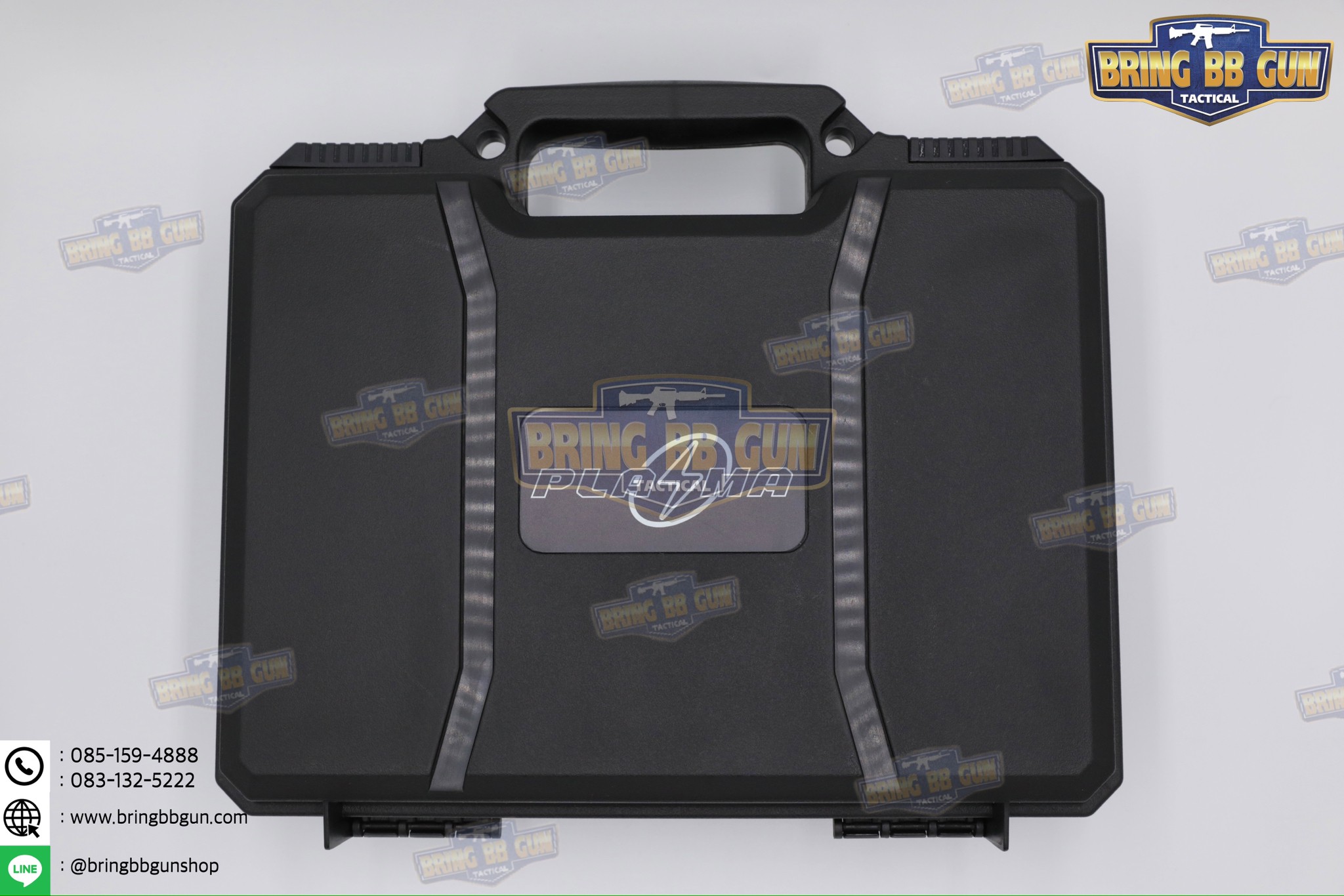กล่องปืนสั้น Plasma Case รุ่น Light Weight (กล่องปืนสั้น B12) (กล่องกันกระแทก) (เคสกันกระแทก) (เคสปืนสั้น) (Lockable Pistol Case) (Light Weight Case)