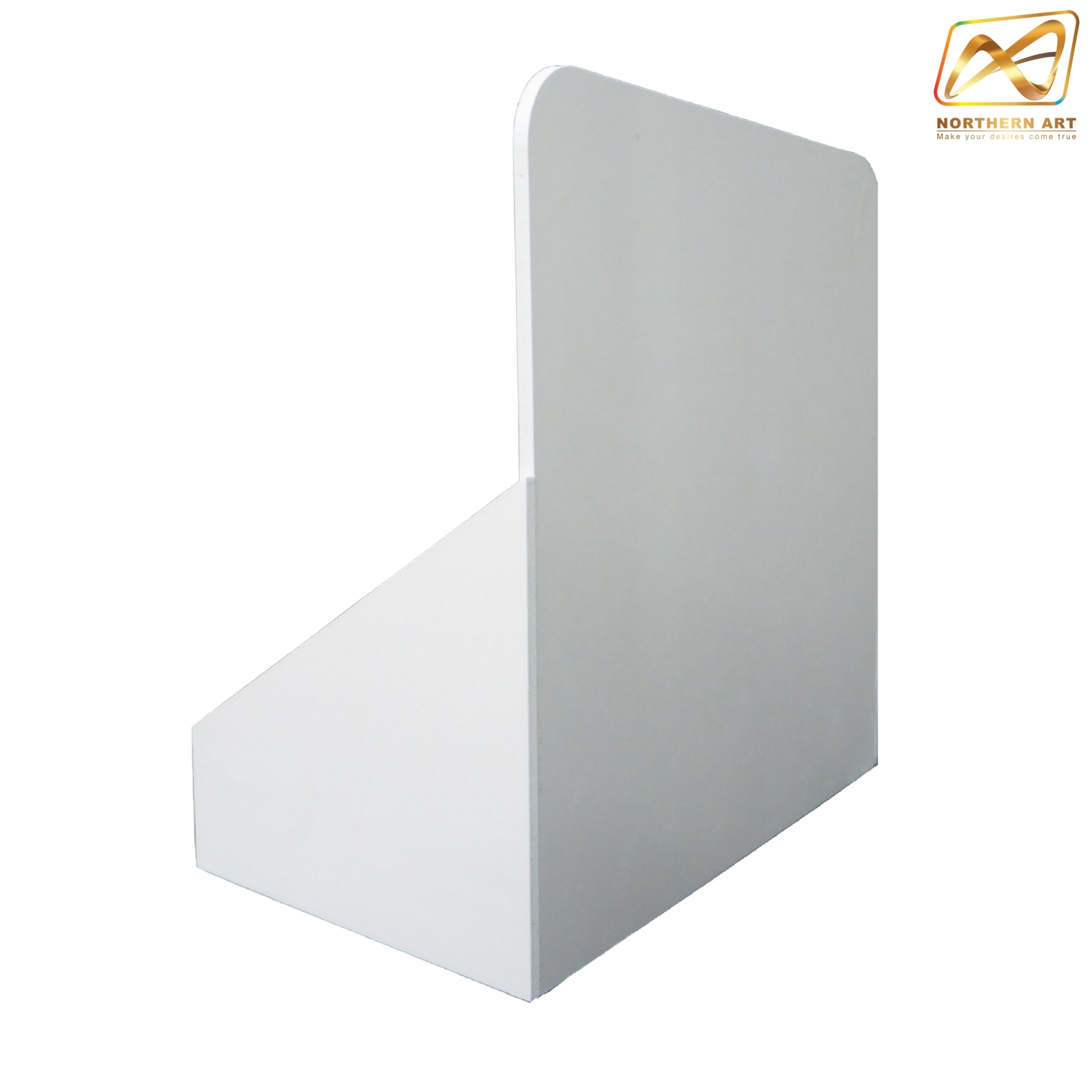 ชั้นวางสินค้าตั้งโต๊ะ 2ชั้น ขนาด (Wx30 x (D)15 x (H)30 cm. วัสดุพลาสวูดหนา 5 มม