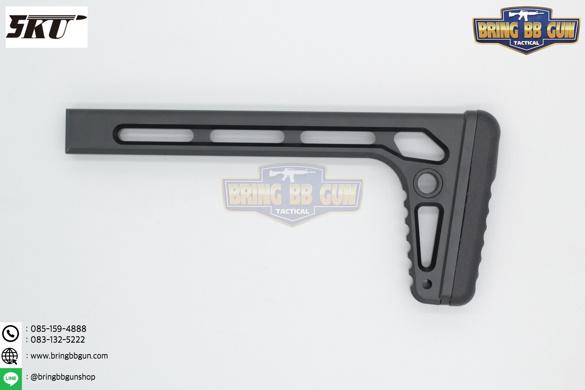 พานท้ายปืนแบบพับได้ ยี่ห้อ 5KU รุ่น Minimalist Folding Stock