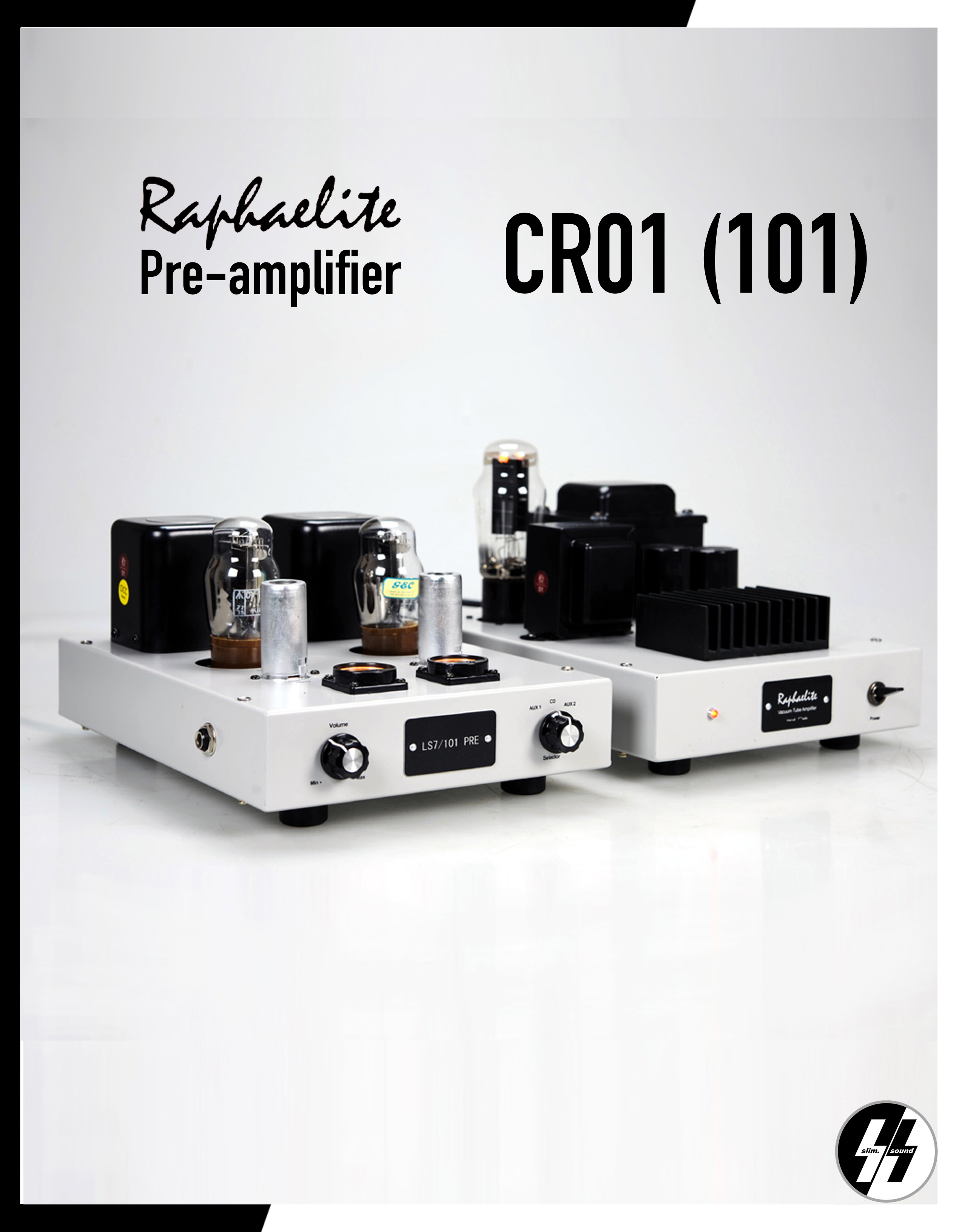 ปรีแอมป์หลอด | Raphaelite - CR10 | Vacuun Tub 5Z3P*1 - 12AT7*2 - 101*2 (โปรดเช็คสต๊อก)