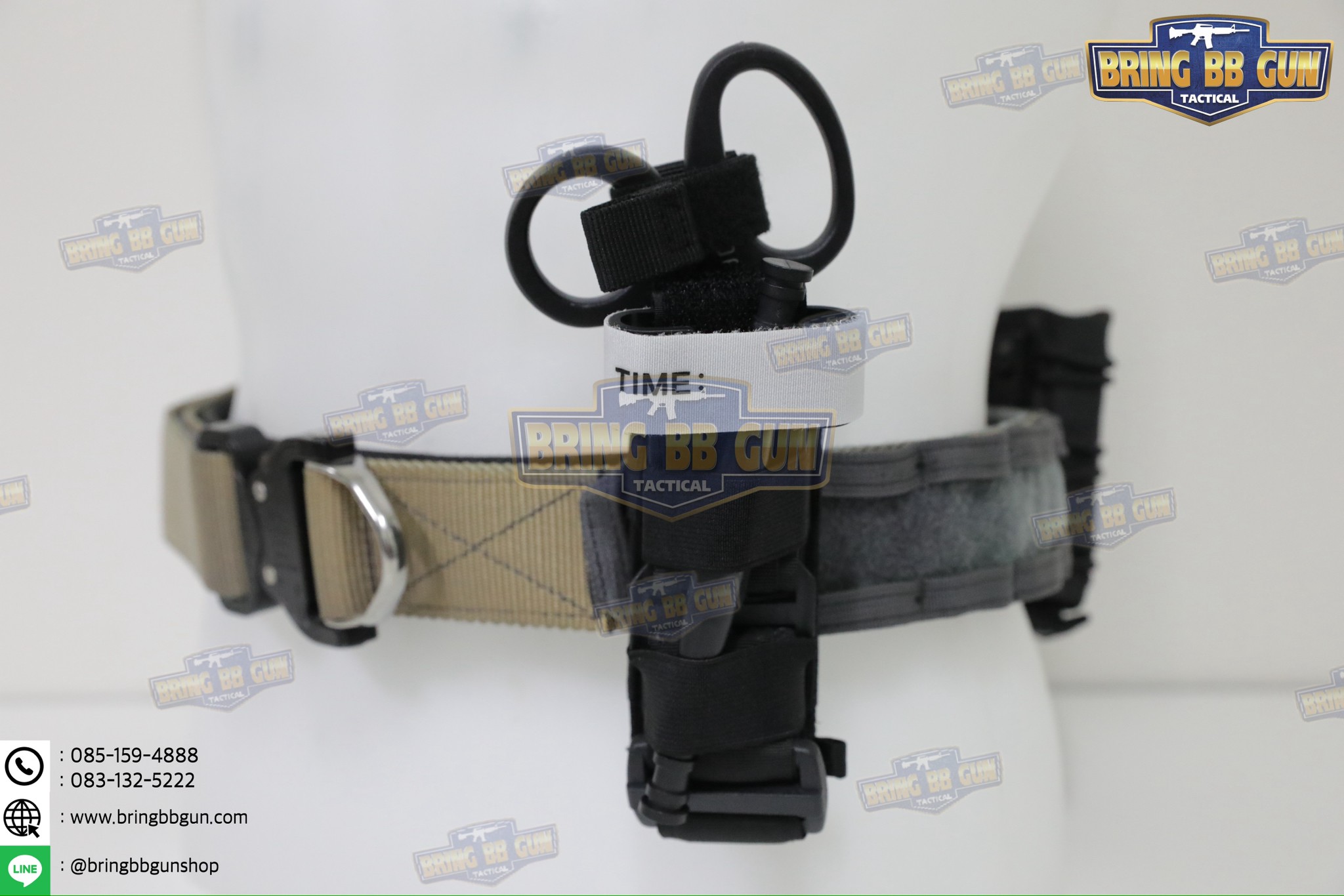 เพ้าผ้าใส่สายห้ามเลือด และ กรรไกรสนาม แบบเปลือย (ซองผ้าใส่ทูนิเก้+กรรไกรสนาม)