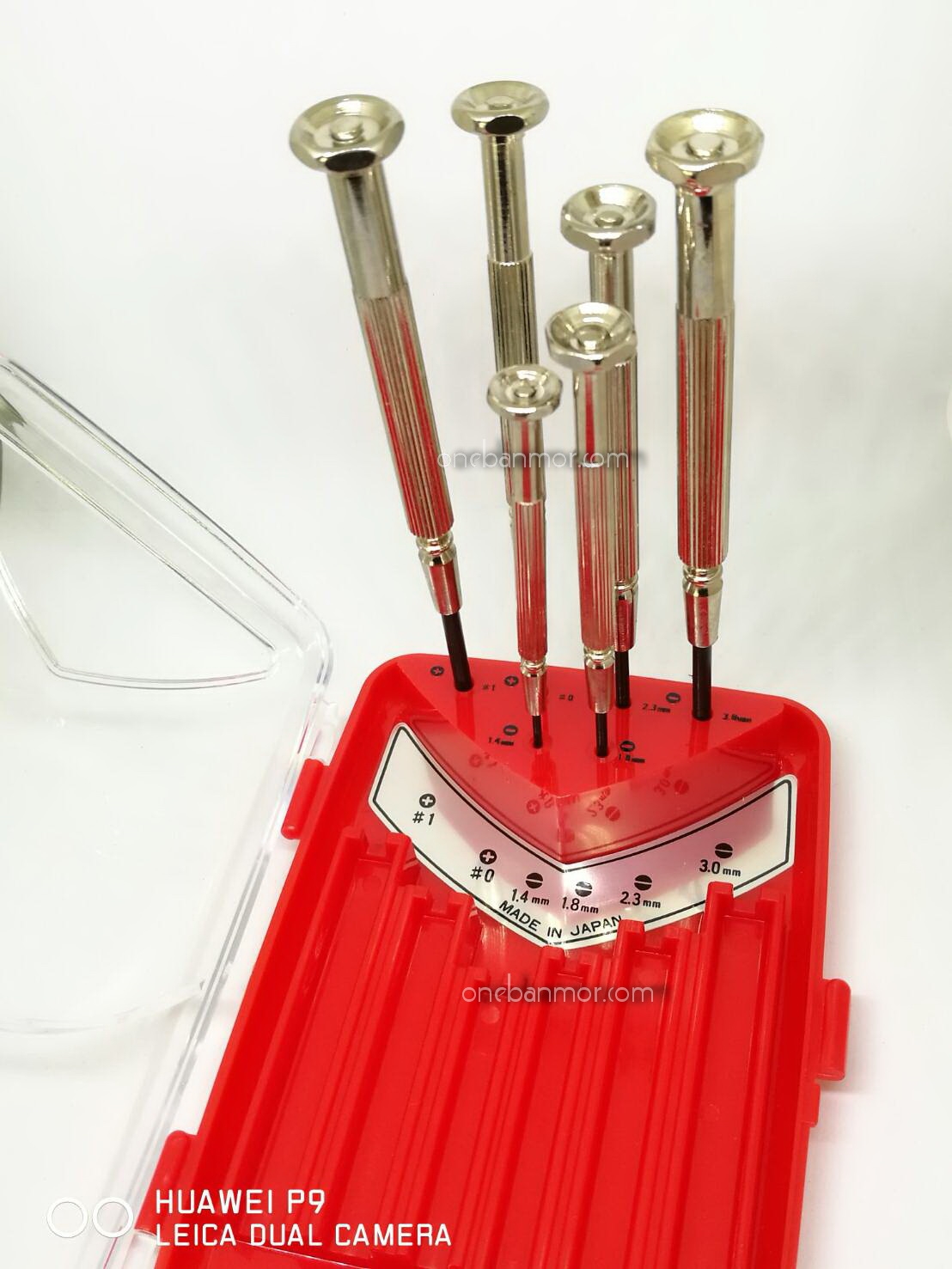 ASAHI TOOLS - Made in JAPAN ชุดไขควง ขนาดเล็ก 6ตัว/ชุด - ไขควงชุดซ่อมนาฬิกา
