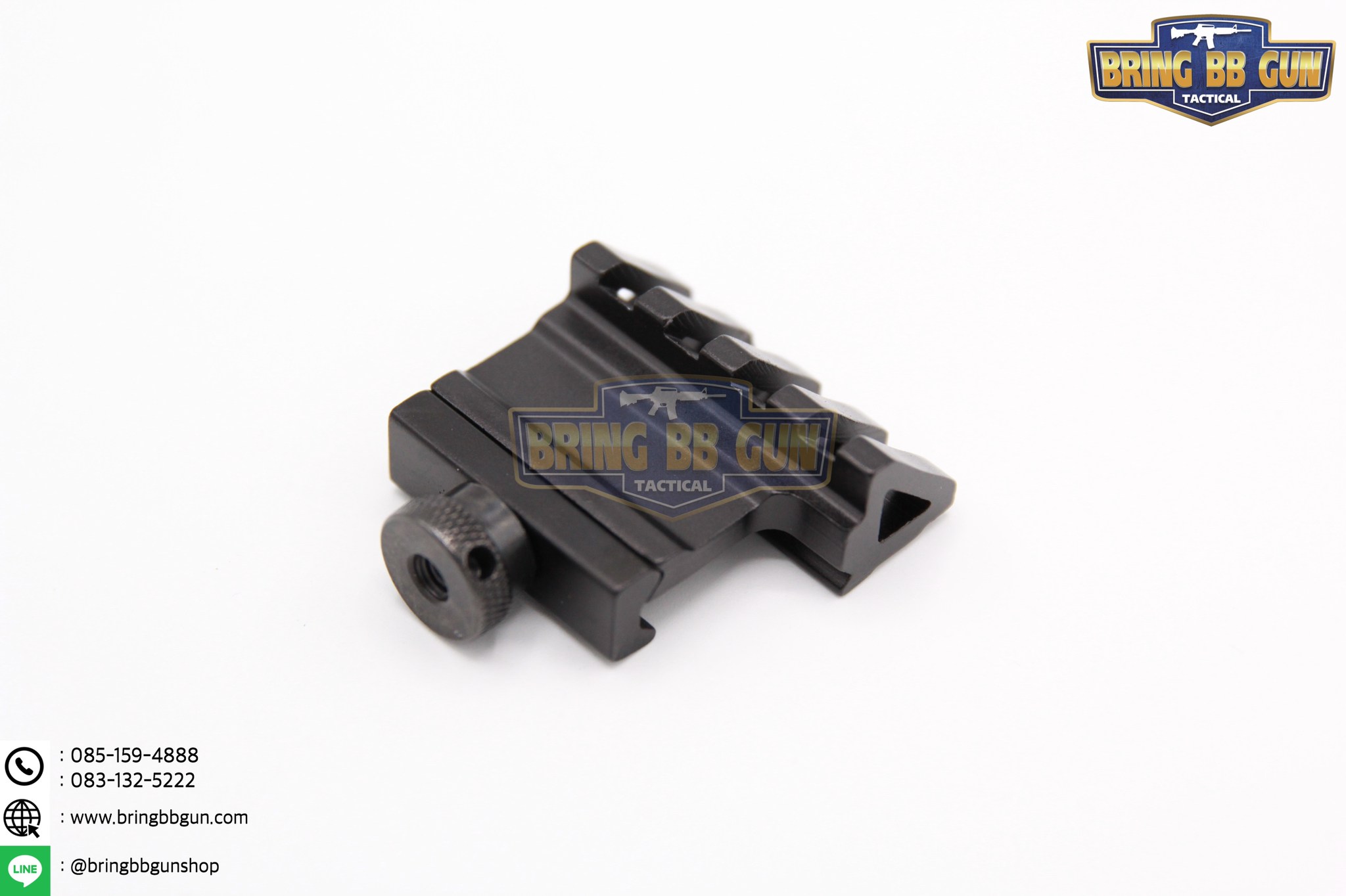 รางเฉียง ระบบราง Picatinny (รางรถไฟ) (รางเฉียง 45 องศา) (Offset Light/Optic Mount)