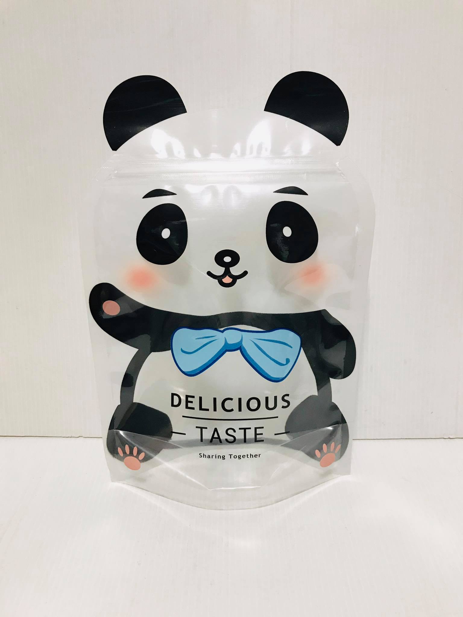 ถุงซิปก้นตั้งลายสัตว์น้อยน่ารัก