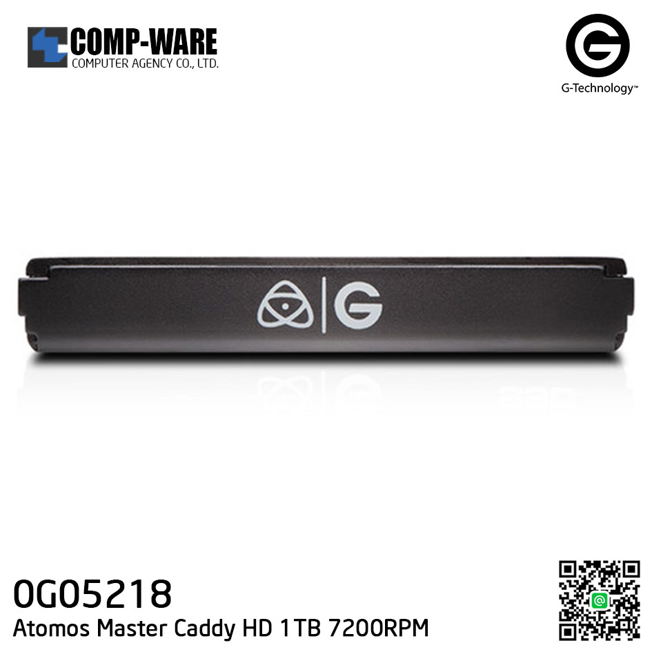 G-Technology Atomos Master Caddy HD 1TB 7200RPM SATA 6Gb/s Hard Drive - Black (0G05218)