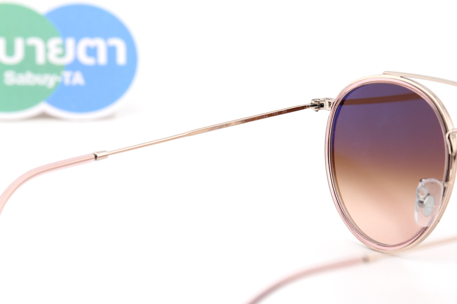 RayBan Round Double Bridge RB3647N 9069A5