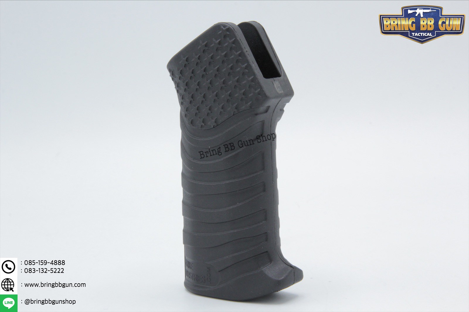 กริ๊ปมือหลังลายธงชาติอเมริกา ระบบGBB (กริ๊ปมือแก็ส) สำหรับปืน : M4/M16,AR9,AR15