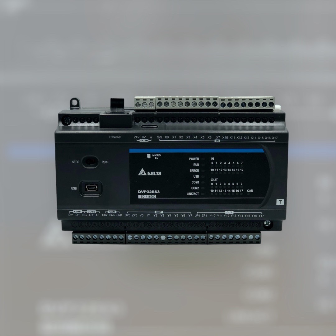 Delta PLC DVP32ES311T 16DI/16DO 220V (Transistor)