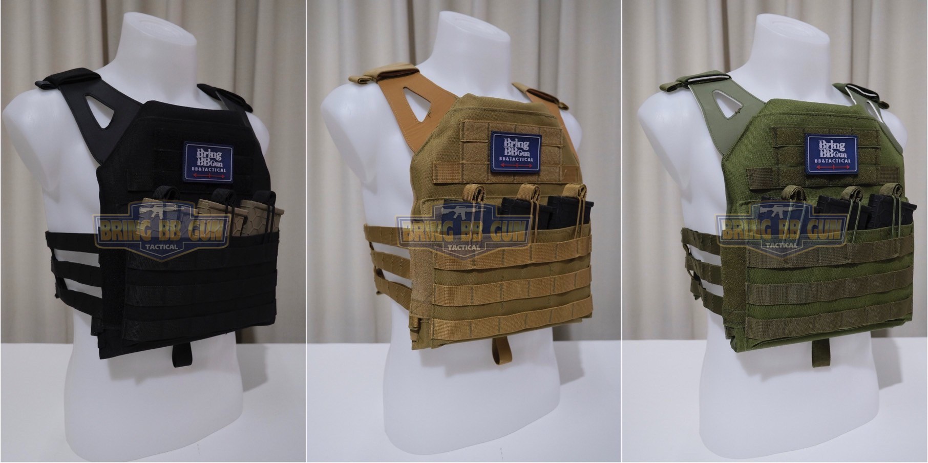 เสื้อเวส รุ่น JPC เนื้อผ้า 1000D (JPC Vest)