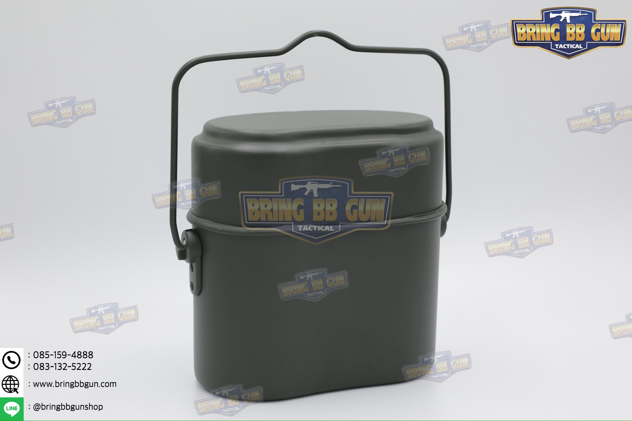 หม้อสนาม (ทรงเยอรมัน) (หม้อสนาม ทบ.) (หม้อสนามอเนกประสงค์) (เดินป่า)(เข้าค่าย)(Camping) (ทหารพราน)(ลาดตระเวน)(เขาชนไก่)