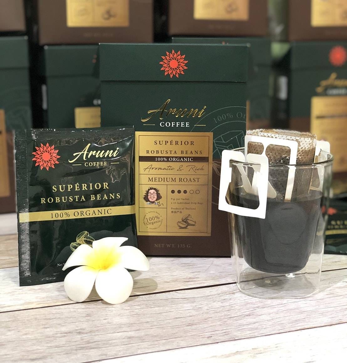 Aruni Coffee กาแฟอรุณี กาแฟป๋า