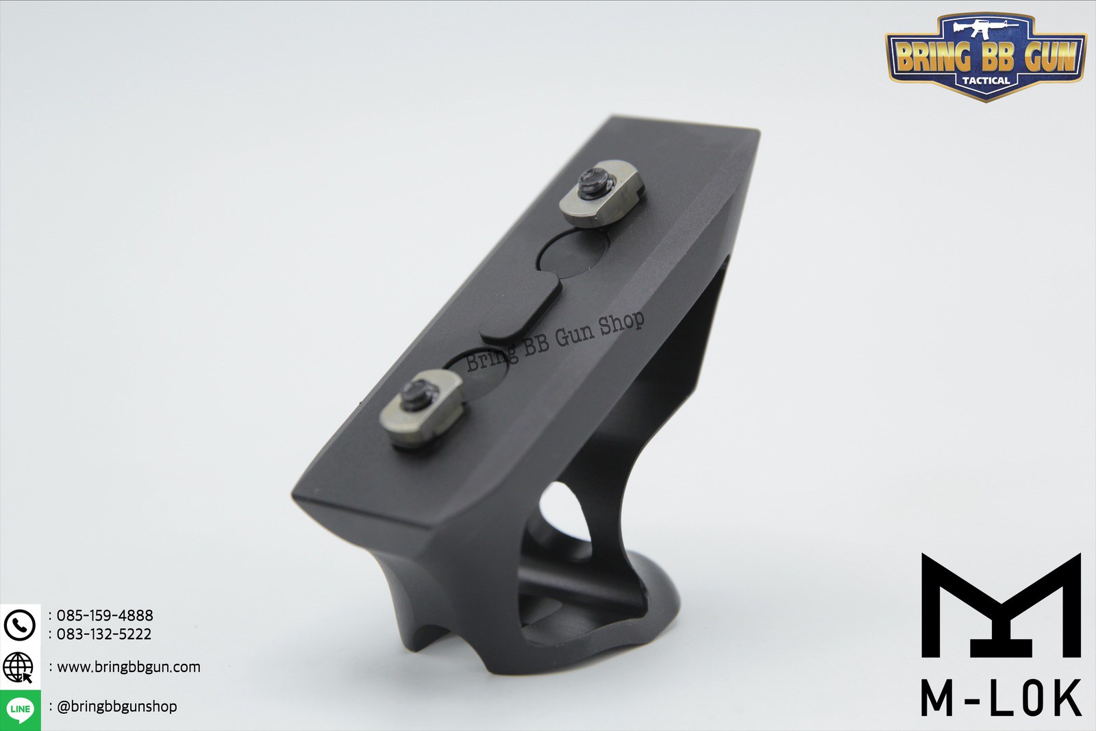 กริ๊ปมือหน้า Fortis (Front Grip Fortis) รุ่น สั้น ระบบราง M-Lock