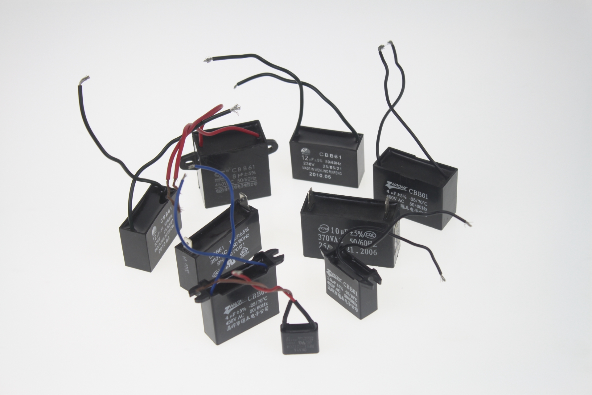 คาปาซิเตอร์ 1.8 uf 400v -450VAC สำหรับ พัดลม มอเตอร์ เครื่องซักผ้า และอื่นๆ