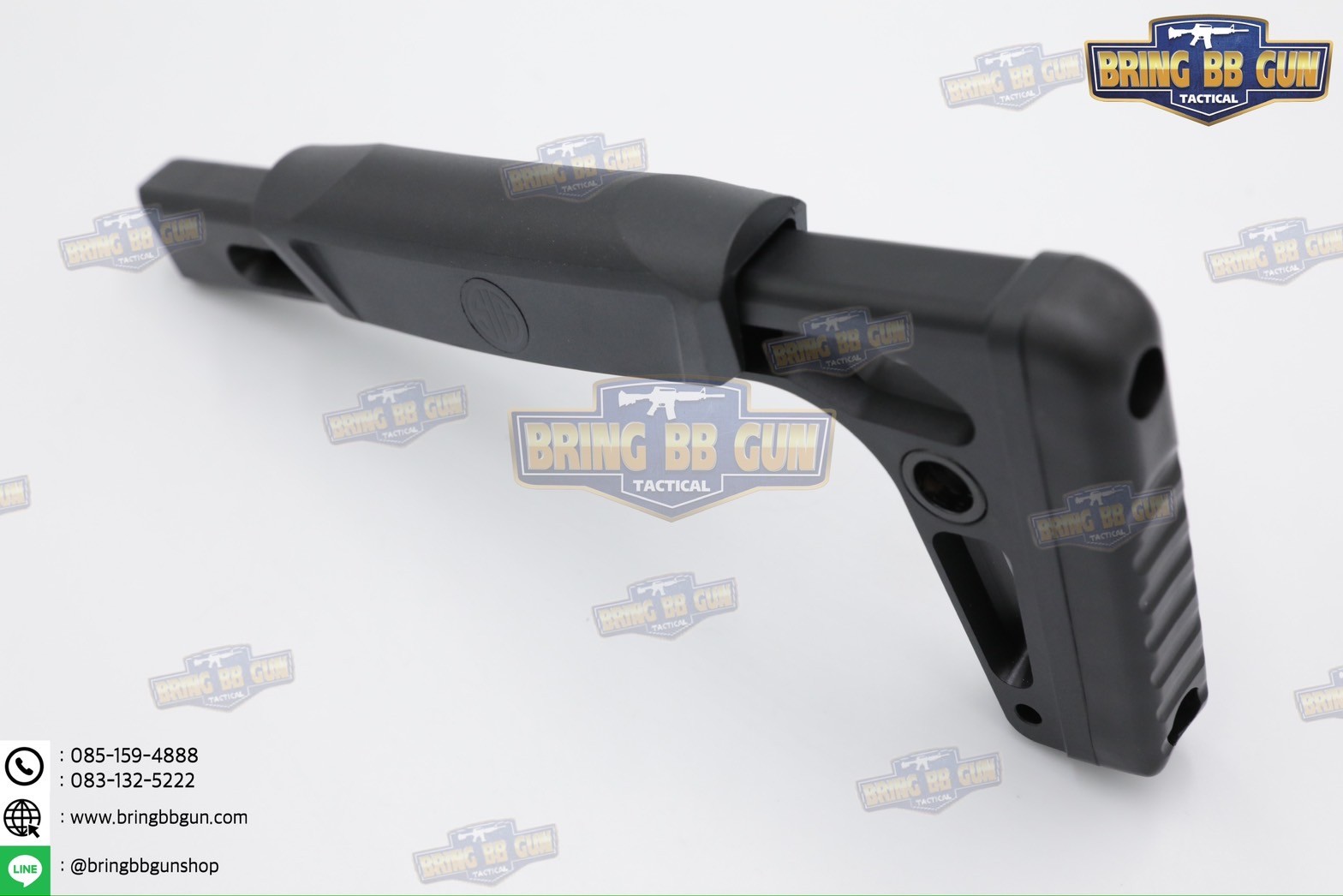 ที่รองแก้มพานท้าย Skeletonized ทรง Sig (MCX/MPX Skeletonized Stock Riser) (Stock Riser) (Cheek Riser)