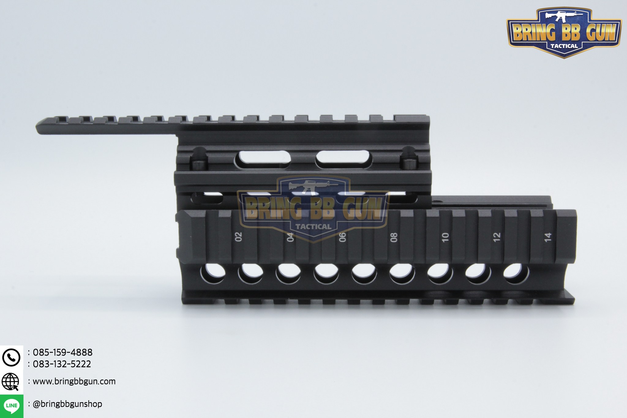 ชุดหน้าRISQuad สำหรับ AK47/AK74 (AK Handguard RIS Quad Rail System)