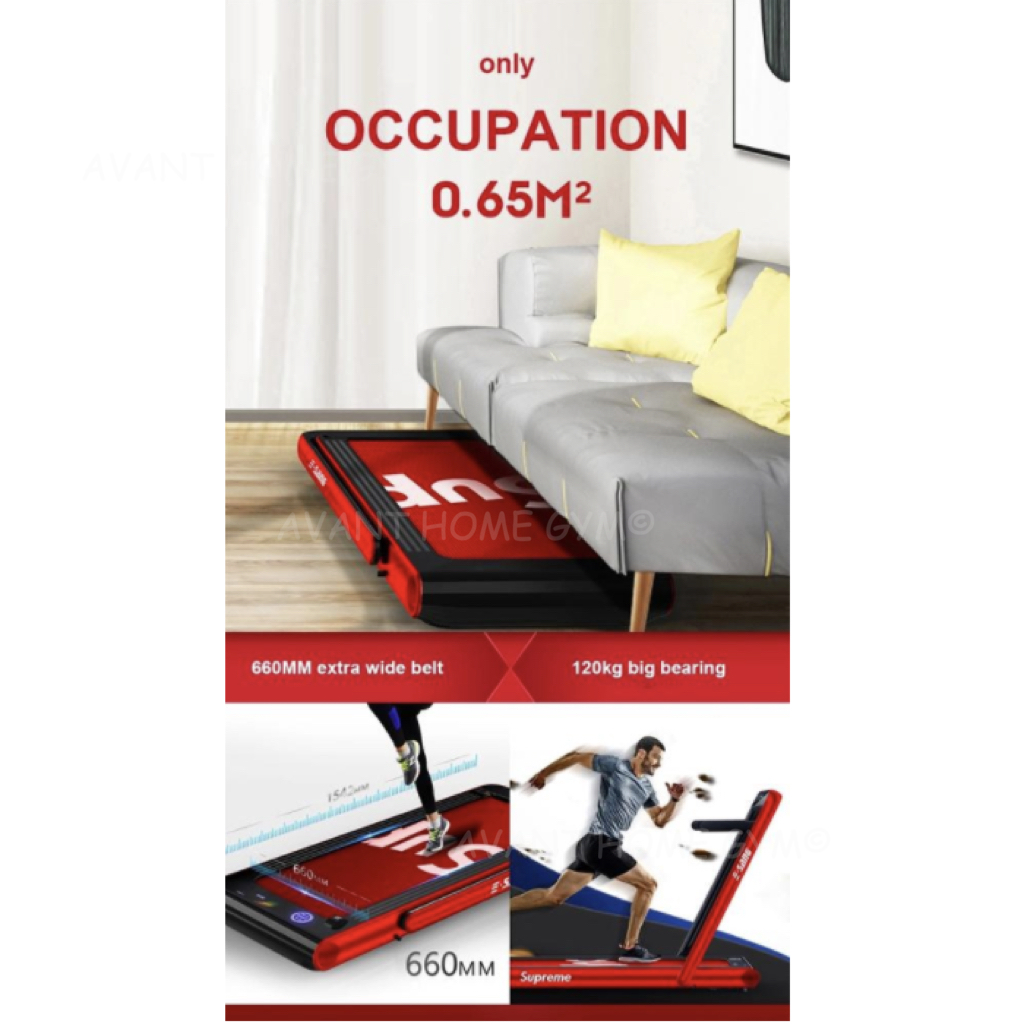 พร้อมส่ง* [ส่งฟรี !!] ลู่วิ่งฟิตเนส ลู่วิ่งไฟฟ้า ลู่เดิน E5 ซัพแรงกระแทก พับได้ ลู่ วิ่ง สายพานเครื่อง วิ่ง ปรับชัน