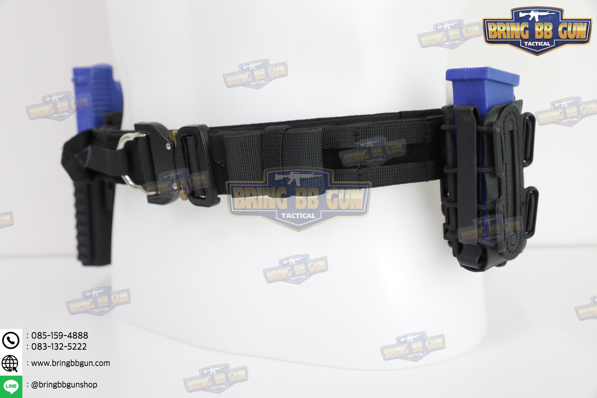 เข็มขัดยุทธวิธี รุ่น หัวคอปร่า ทรงIPSC 2ชั้น Cobra IPSC (B013)