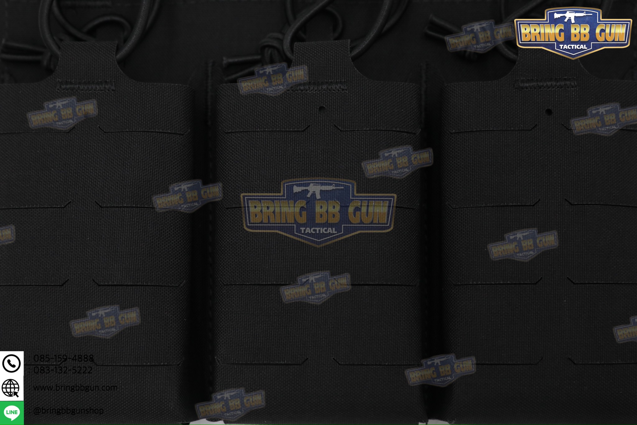 เพ้าแม็กกาซีน KTAR (5.56 แบบ3ช่อง) (V5 PC Triple Mag Plate) (G Buckle + Velcro) (Ferro Concepts KTAR Front Flap) (KTAR Front Flap)