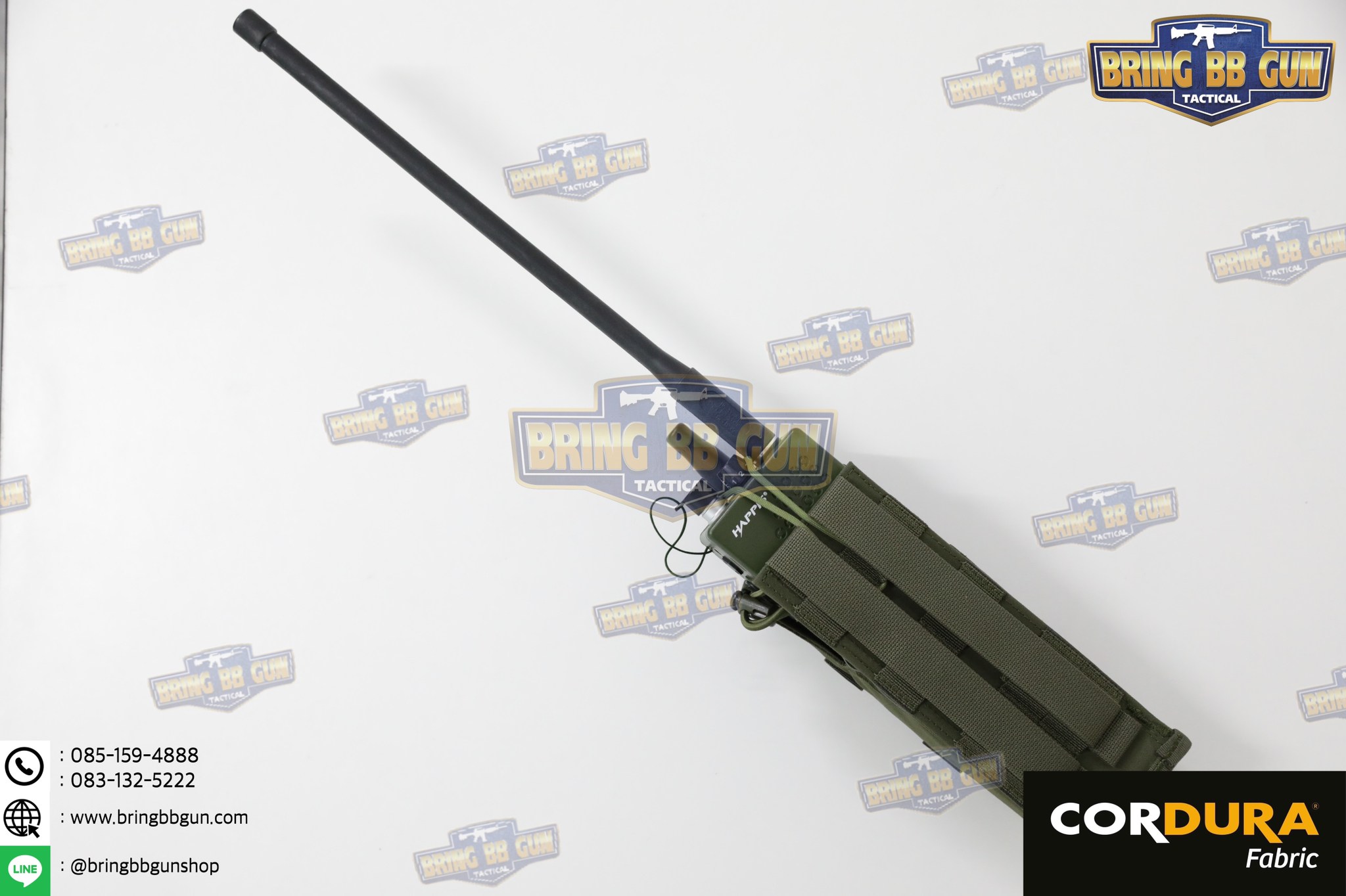 เพ้าวิทยุสื่อสาร สำหรับวิทยุ PRC-152 ซองวิทยุสื่อสารแบบผ้า (PRC-152 drop-down Radio Pouch) (Radio Holder)