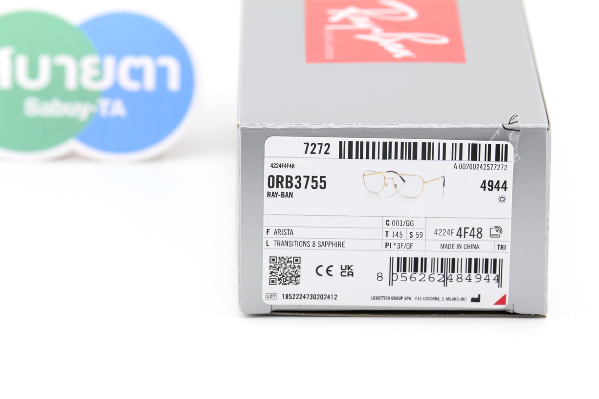 RayBan RB3755 001/GG